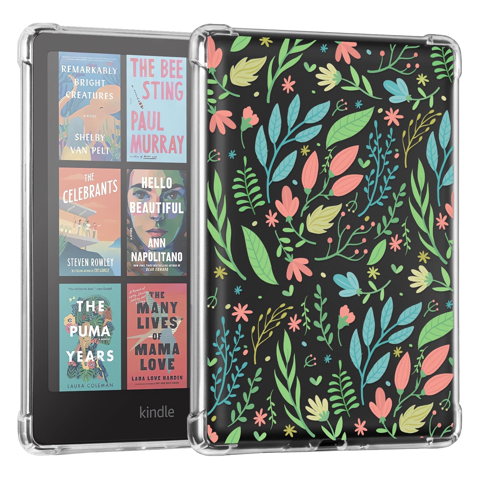 Kindle Paperwhite 12th Gen (2024 7 inch) clear-prints Case#Color_Spring Meets Summer