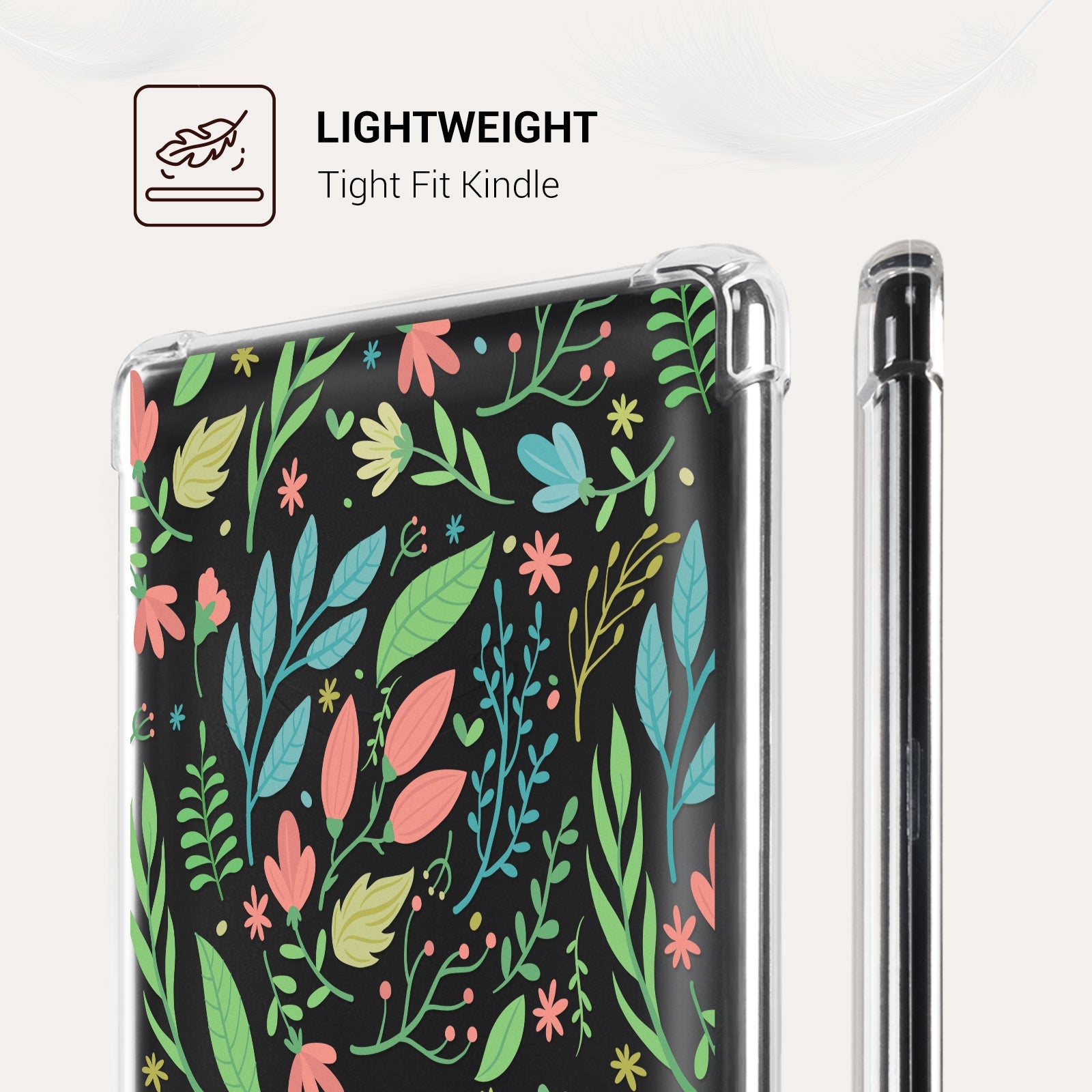 Kindle Paperwhite 12th Gen (2024 7 inch) clear-prints Case#Color_Spring Meets Summer