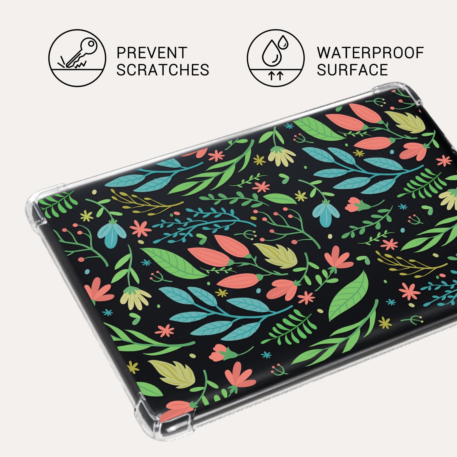 Eden Spring Meets Summer Kindle Paperwhite 7 inch Clear Case