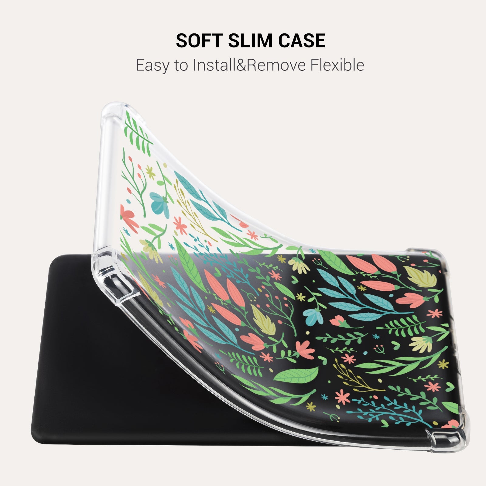 Kindle Paperwhite 12th Gen (2024 7 inch) clear-prints Case#Color_Spring Meets Summer