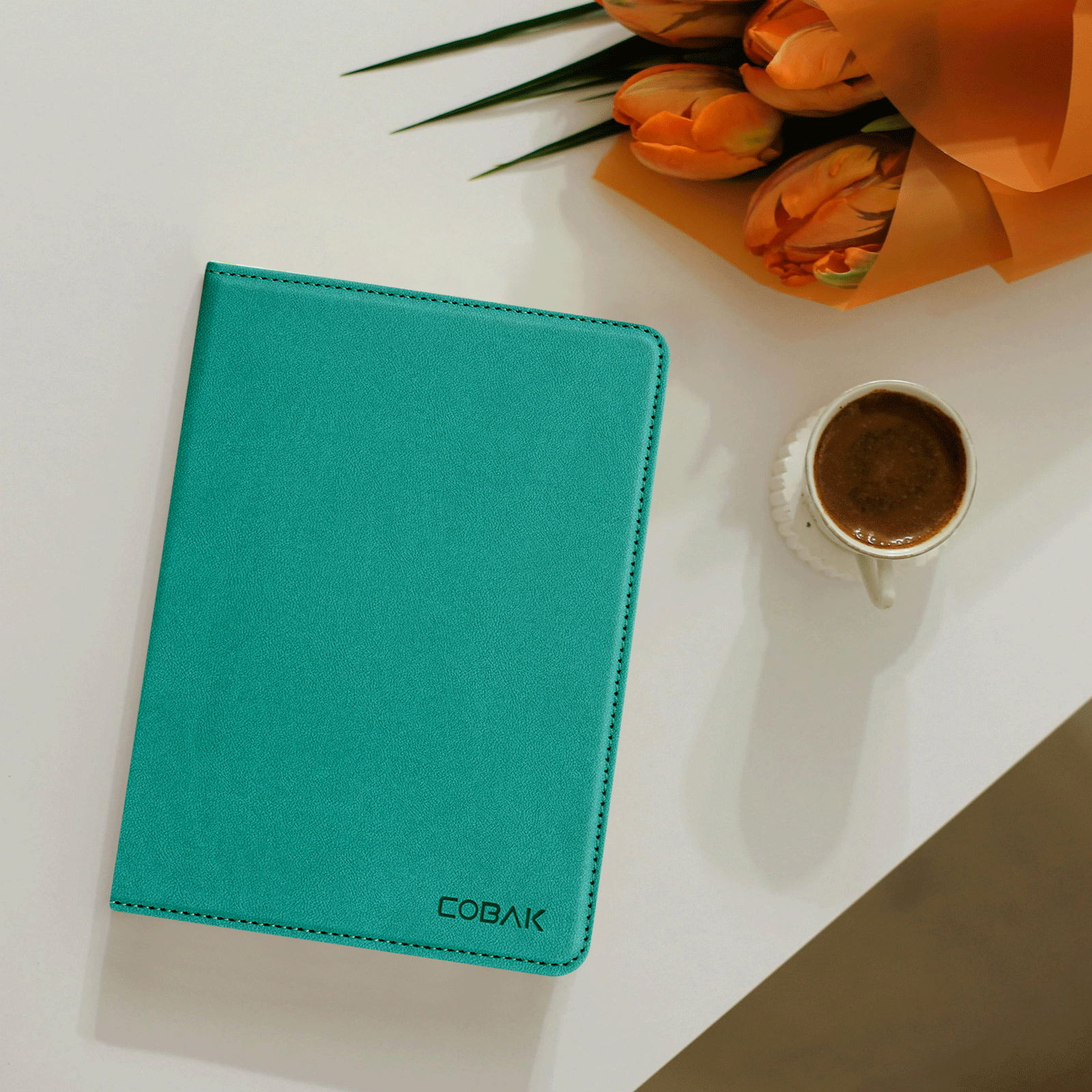 Kindle Paperwhite 12th Gen (2024 7 inch) stand-Magnetic Case#Color_Dark Green