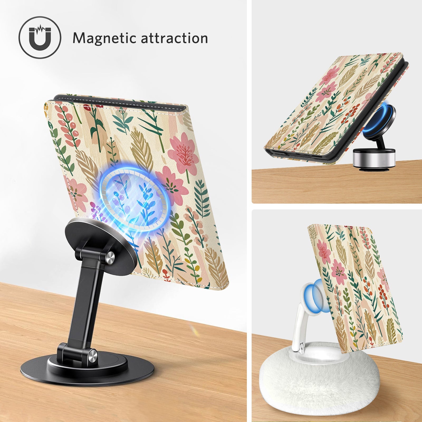 Kindle Paperwhite 12th Gen (2024 7 inch) stand-Prints Case#Color_Botanical Print