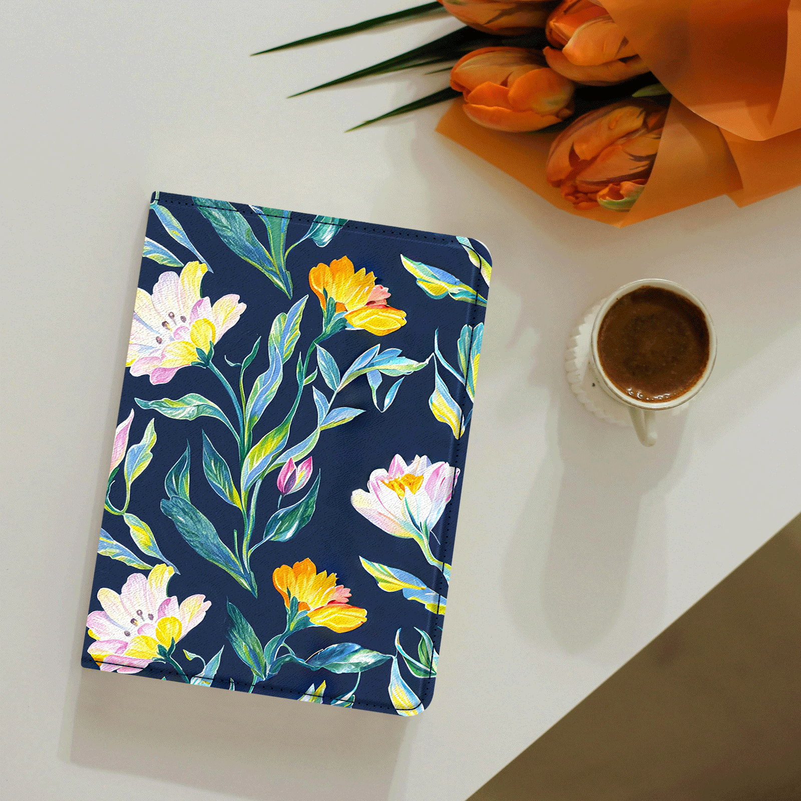 Kindle Paperwhite 12th Gen (2024 7 inch) stand-Prints Case#Color_Colorful