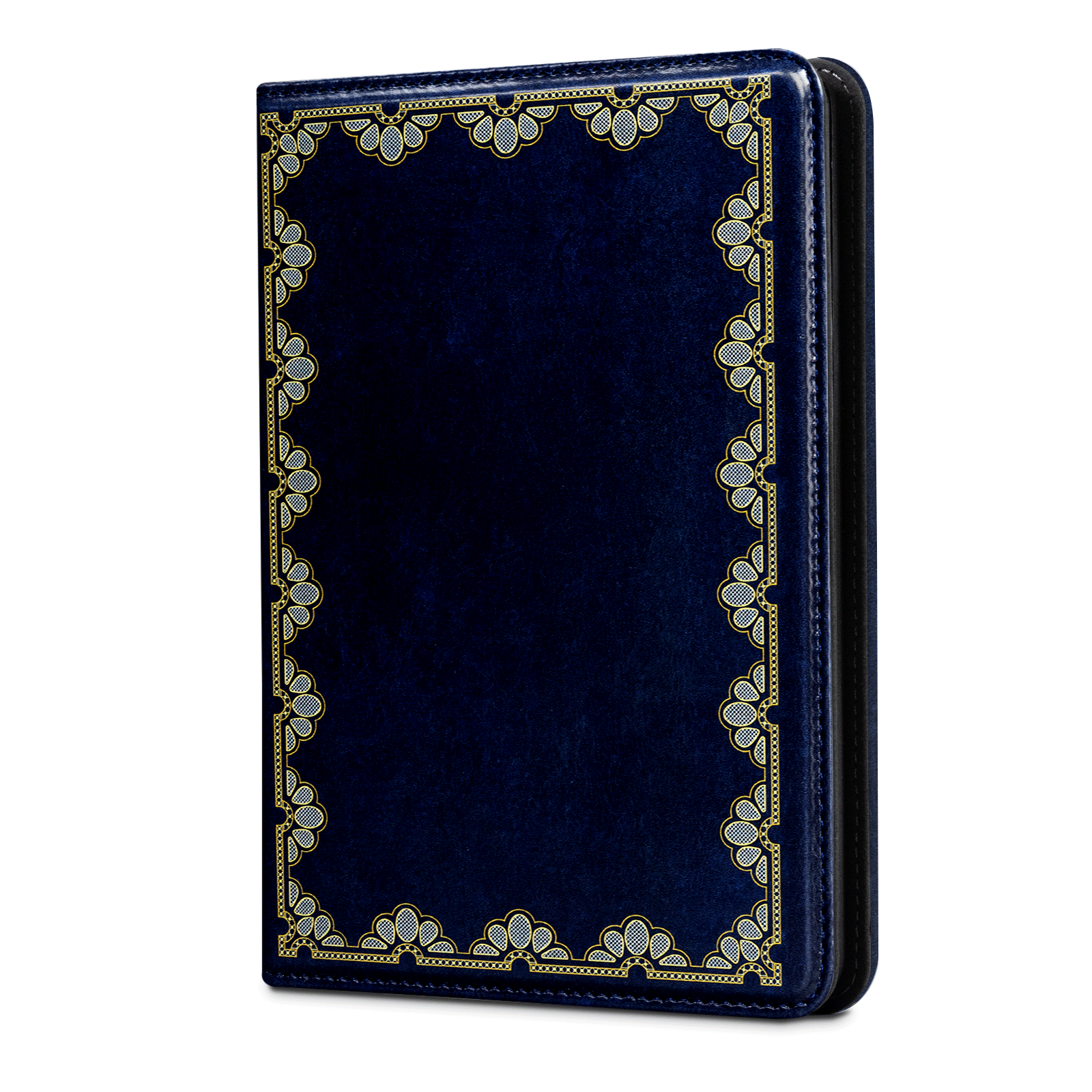 Kindle Paperwhite 12th Gen (2024 7 inch) stand-Prints Case#Color_Dark Blue Notes