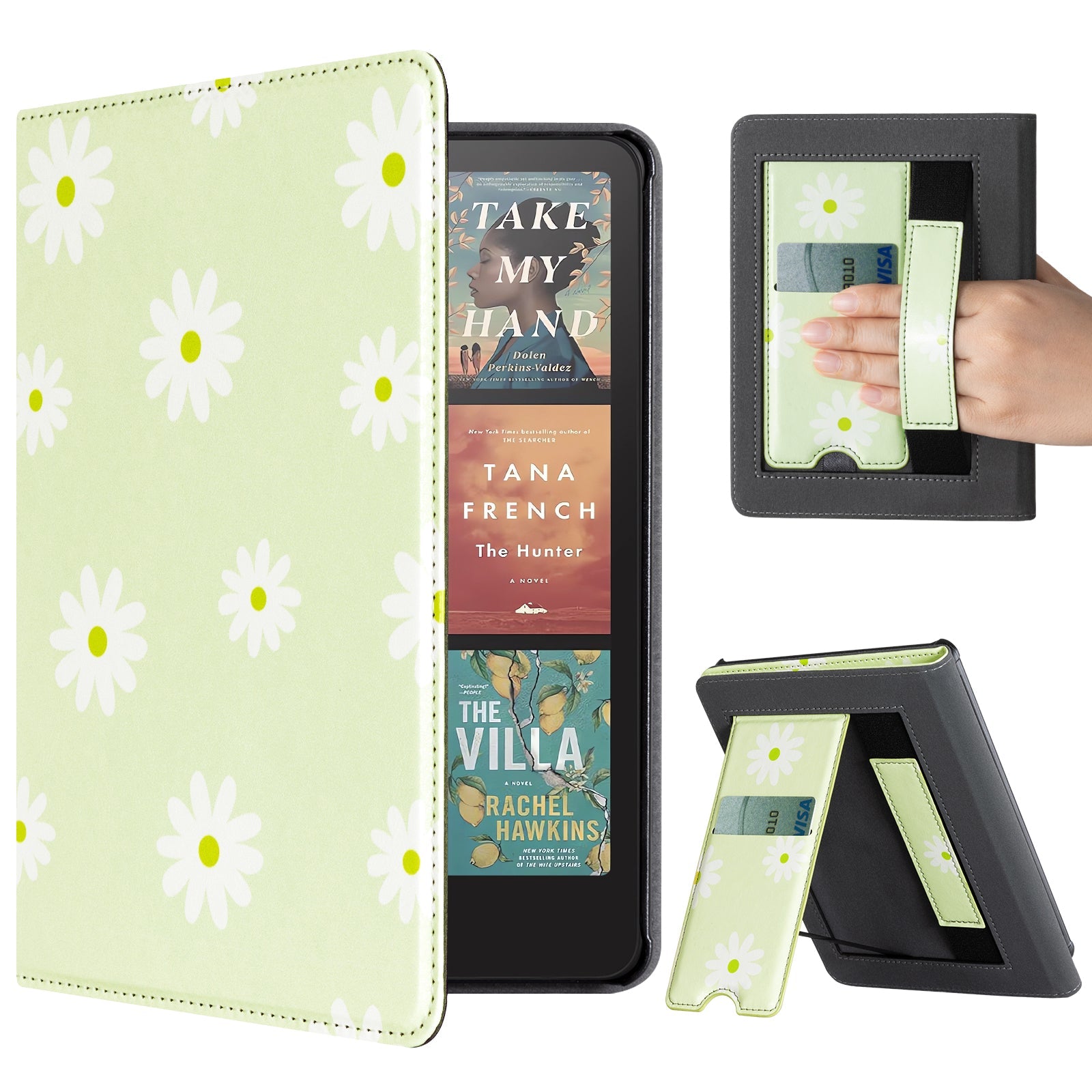 Kindle Paperwhite 12th Gen (2024 7 inch) stand-Prints Case#Color_Little Daisy