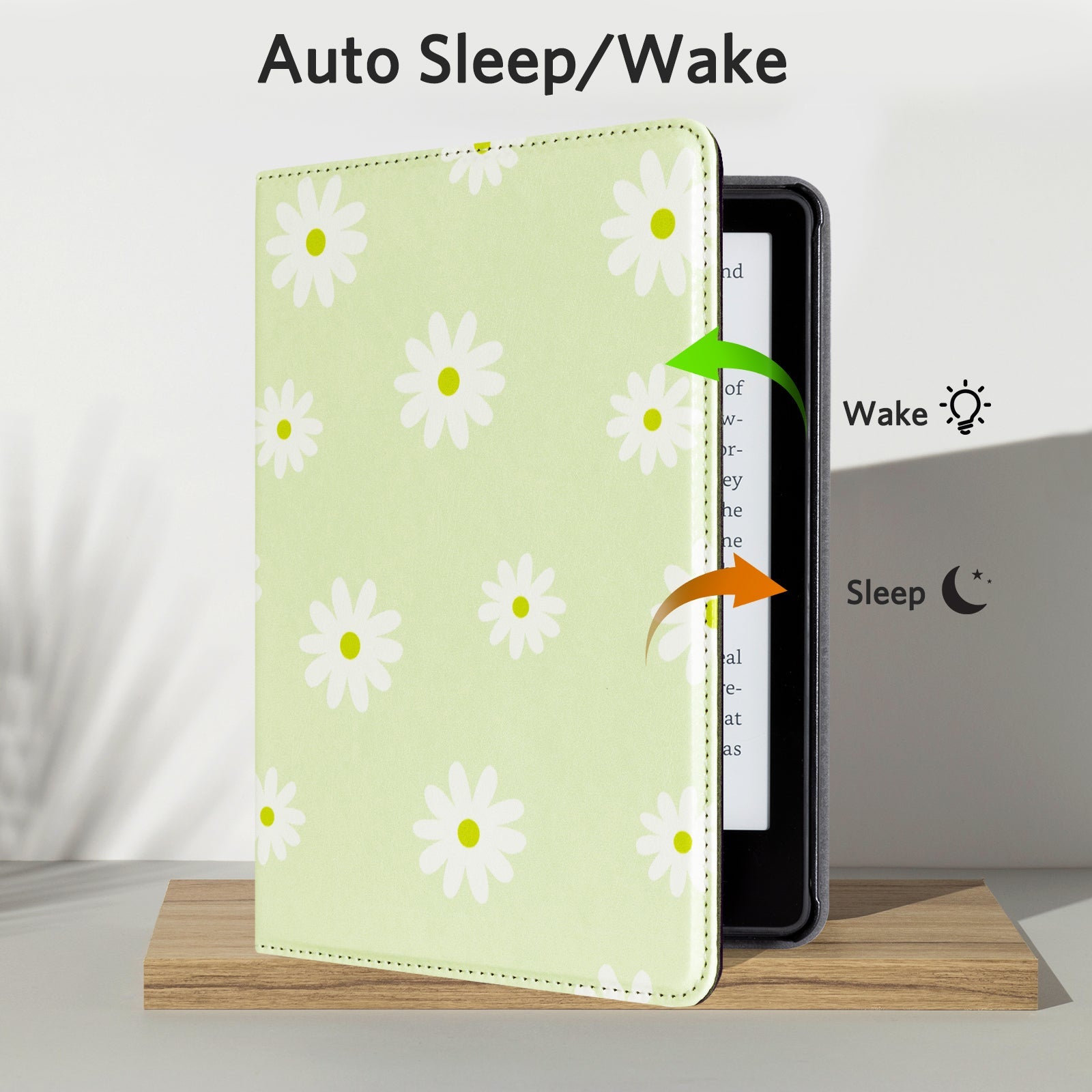 Kindle Paperwhite 12th Gen (2024 7 inch) stand-Prints Case#Color_Little Daisy