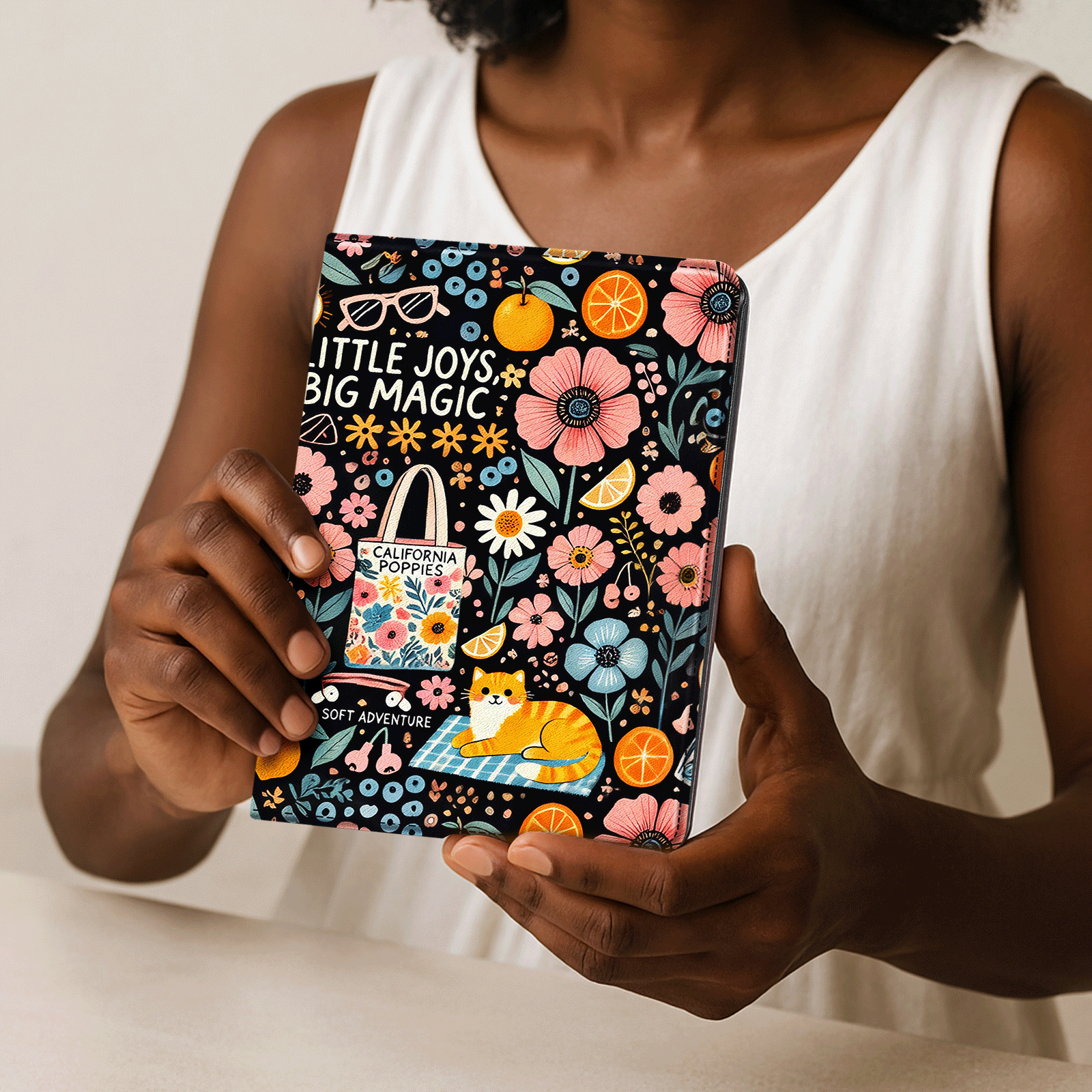 Kindle Paperwhite 12th Gen (2024 7 inch) stand-Prints Case#Color_Little Joys