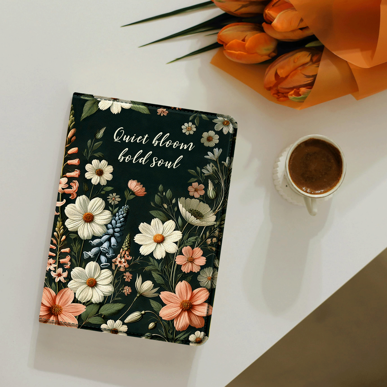 Eden Quiet Bloom Kindle Paperwhite 7 inch Case With Stand
