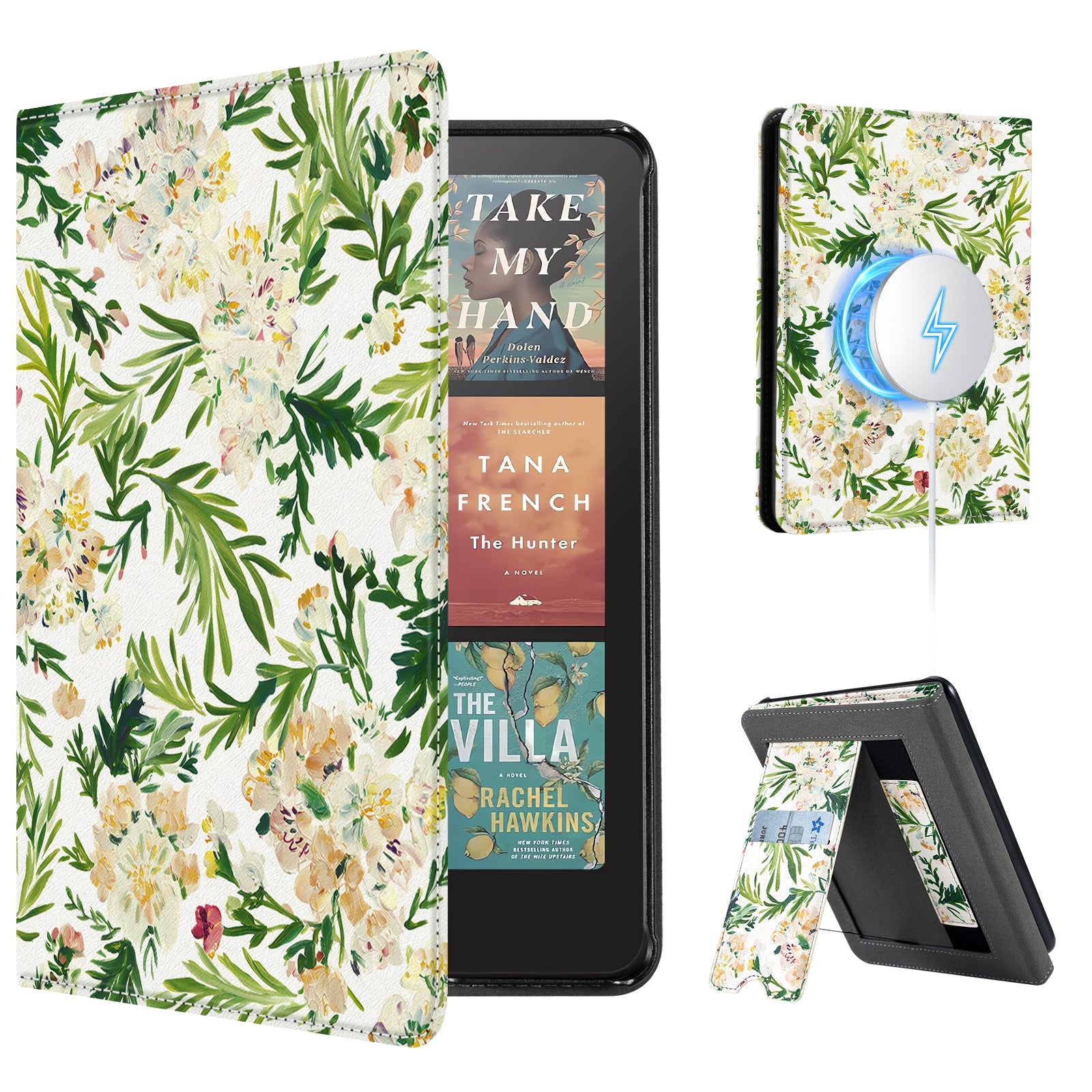 Kindle Paperwhite 12th Gen (2024 7 inch) stand-Prints Case#Color_Sea Of Flowers