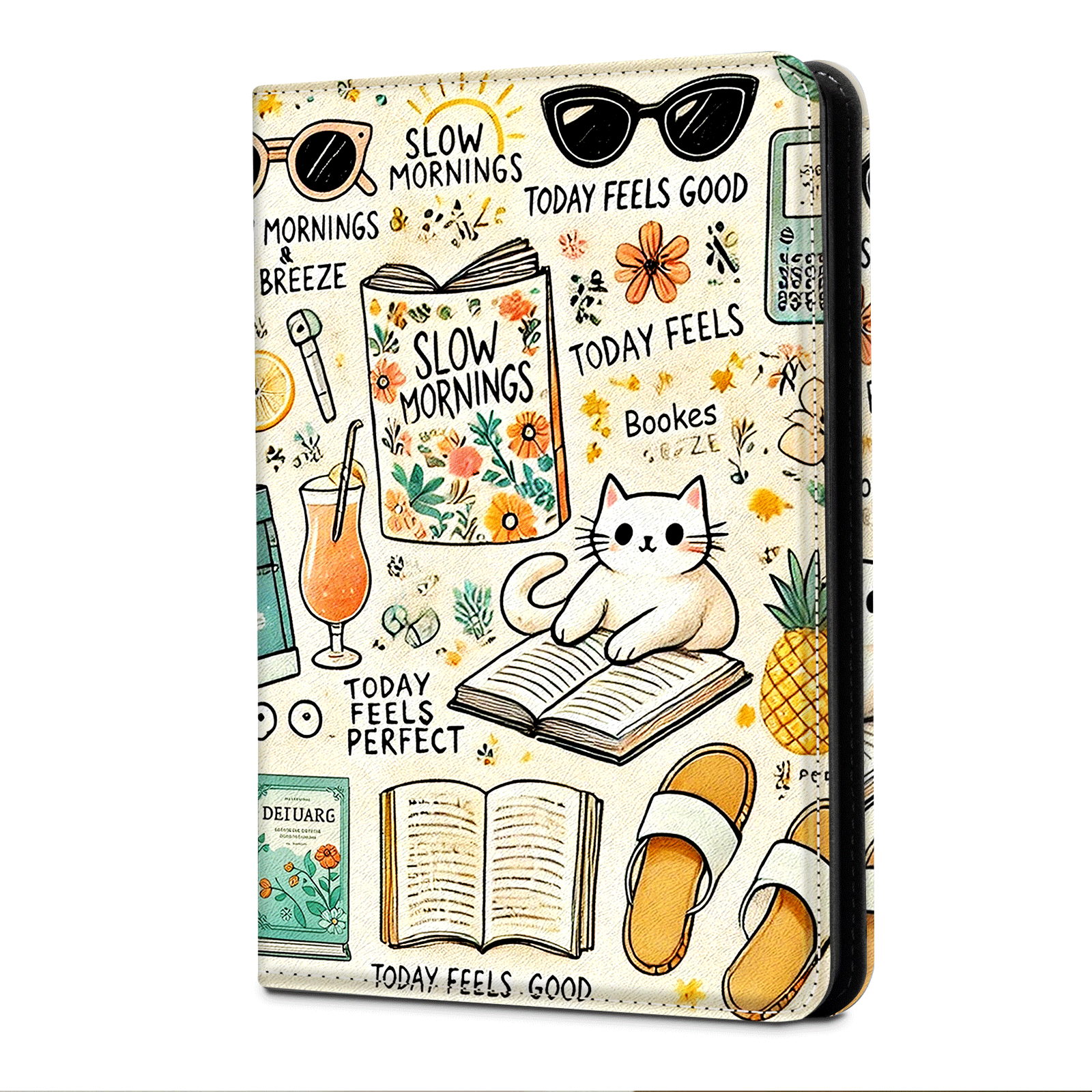 Kindle Paperwhite 12th Gen (2024 7 inch) stand-Prints Case#Color_Slow Morning