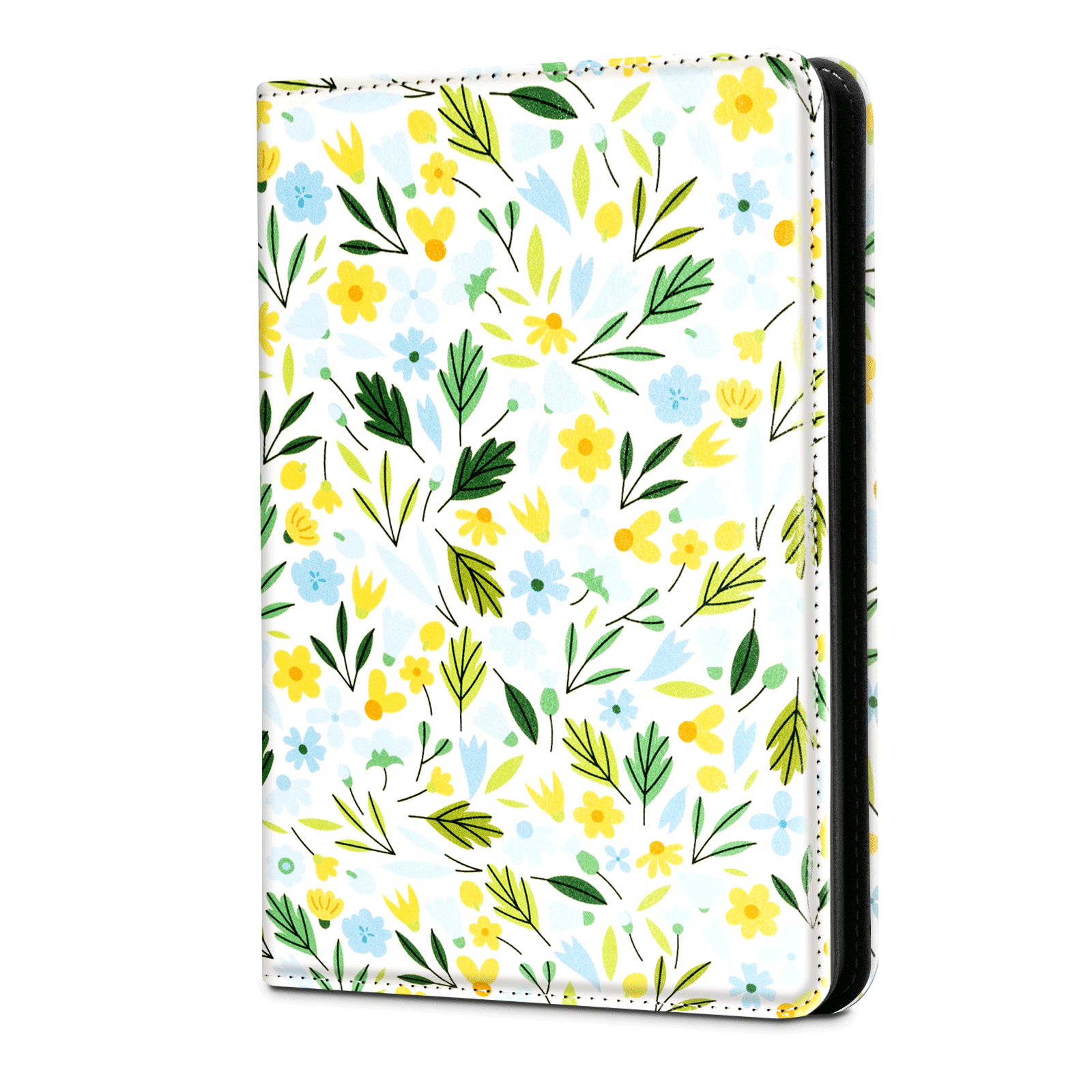 Kindle Paperwhite 12th Gen (2024 7 inch) stand-Prints Case#Color_Yellow Flowers