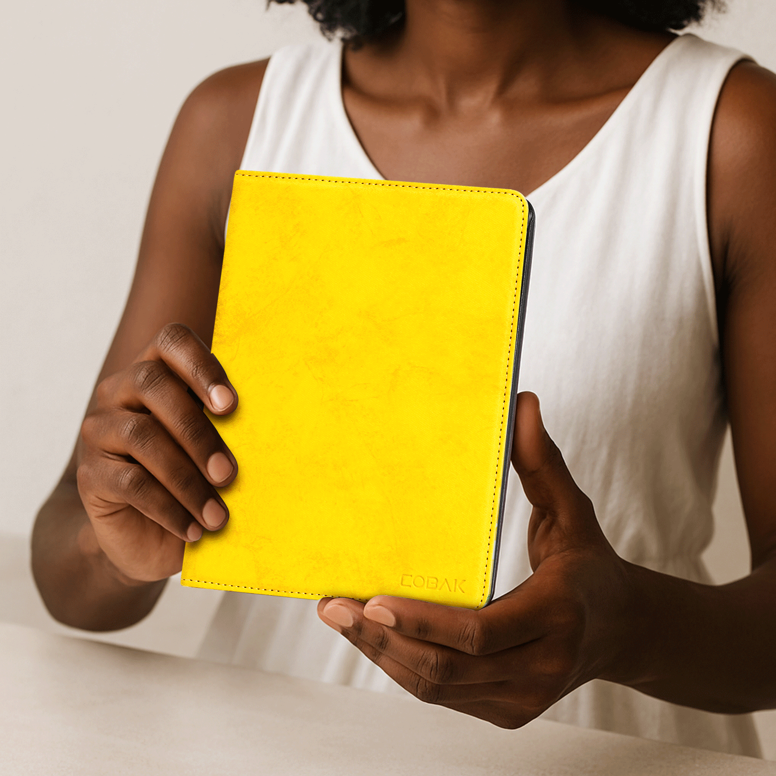 Kindle Paperwhite 12th Gen (2024 7 inch) stand Case#Color_Bright Yellow