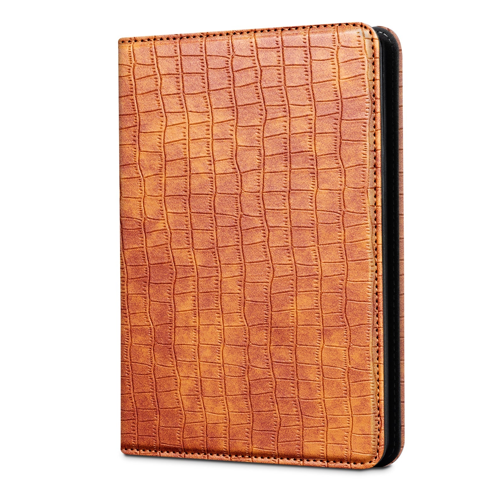Kindle Paperwhite 12th Gen (2024 7 inch) stand Case#Color_Croco Brwon