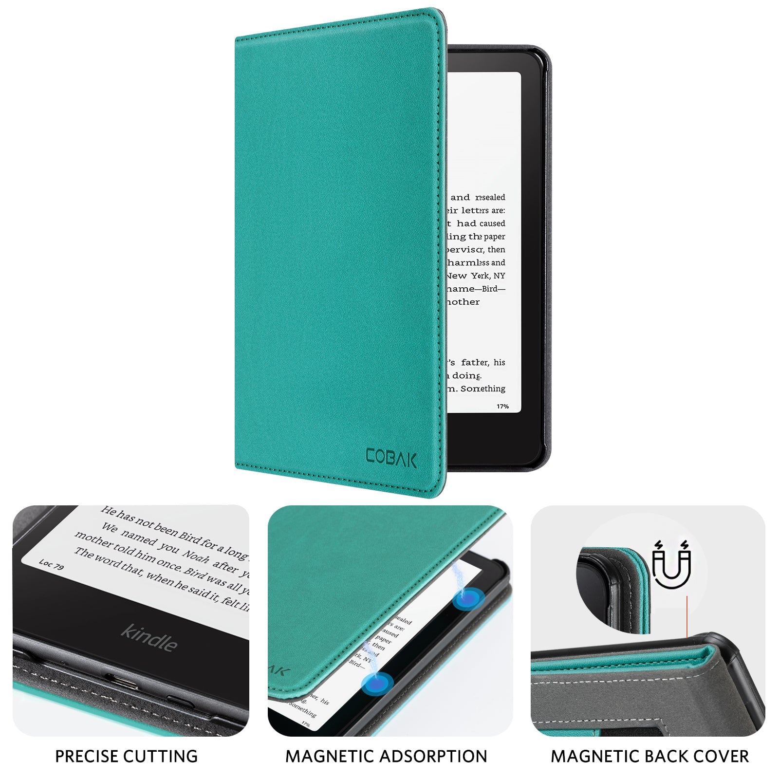 Kindle Paperwhite 12th Gen (2024 7 inch) stand Case#Color_Dark Green