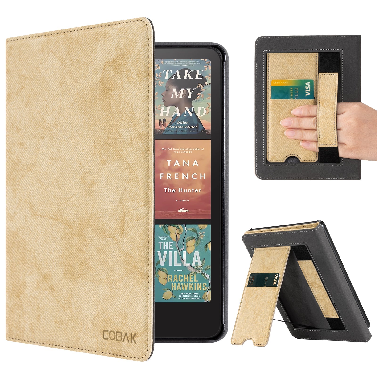 Kindle Paperwhite 12th Gen (2024 7 inch) stand Case#Color_Linen