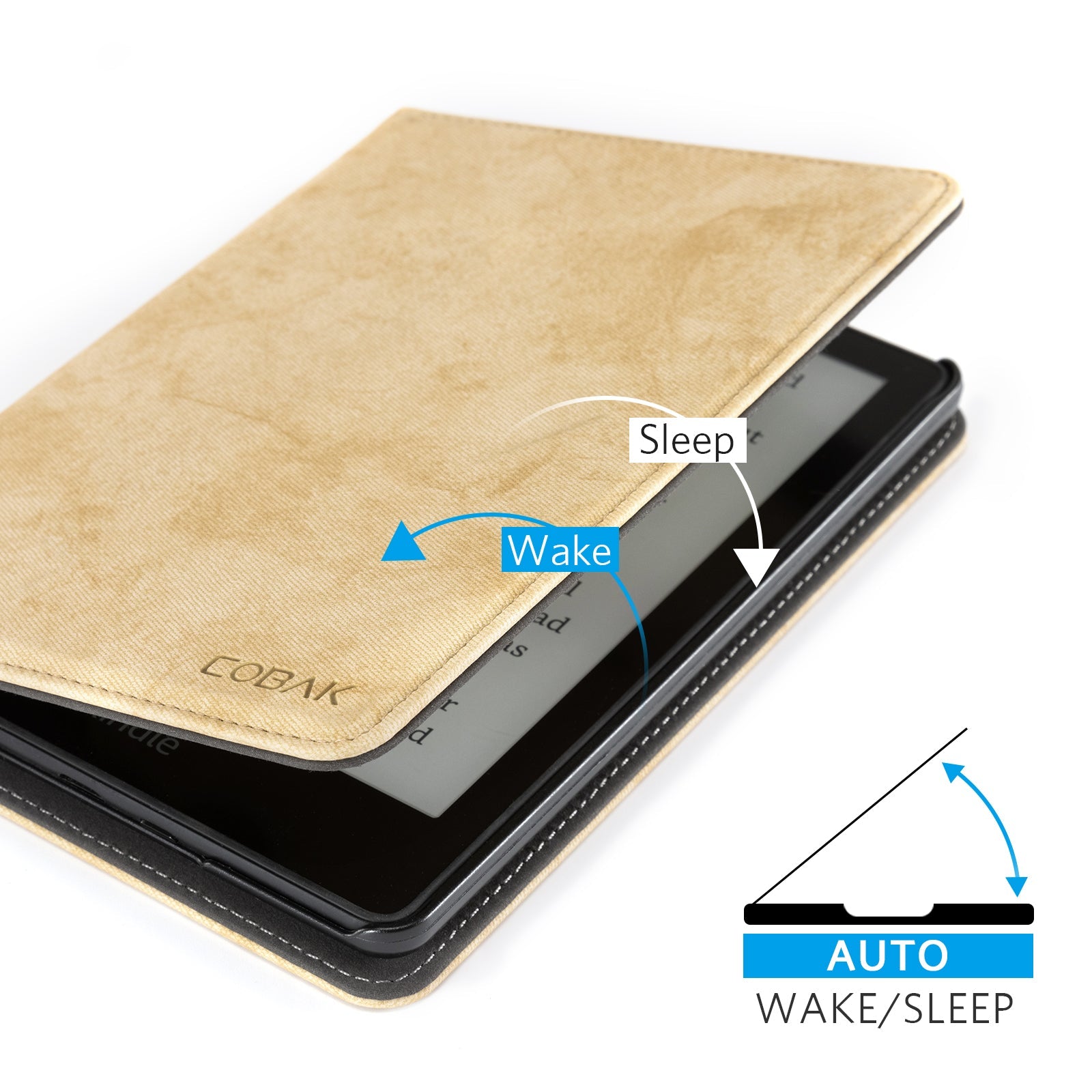 Kindle Paperwhite 12th Gen (2024 7 inch) stand Case#Color_Linen