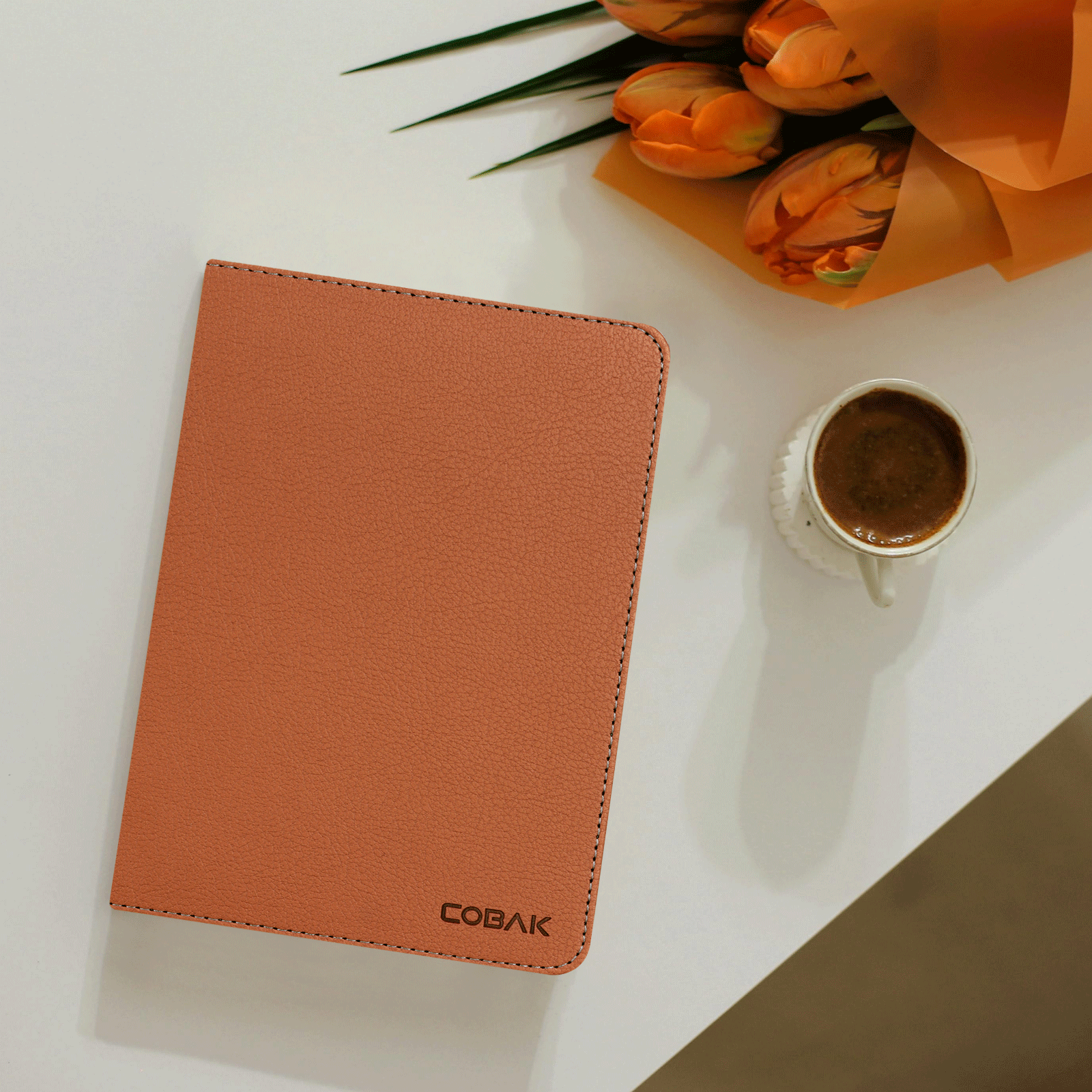 Kindle Paperwhite 12th Gen (2024 7 inch) stand Case#Color_Lychee Brown