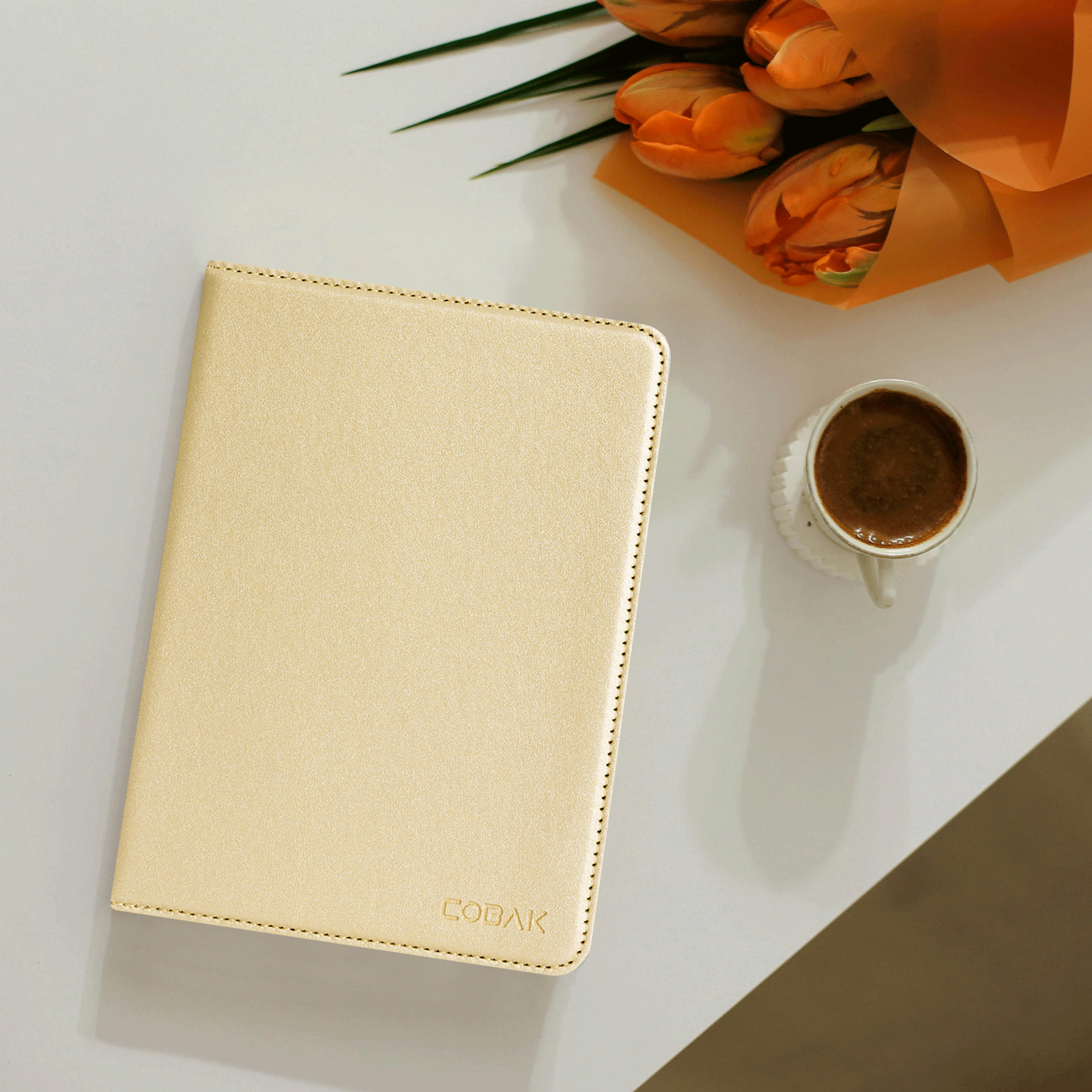 Kindle Paperwhite 12th Gen (2024 7 inch) stand Case#Color_Pearlescent Gold