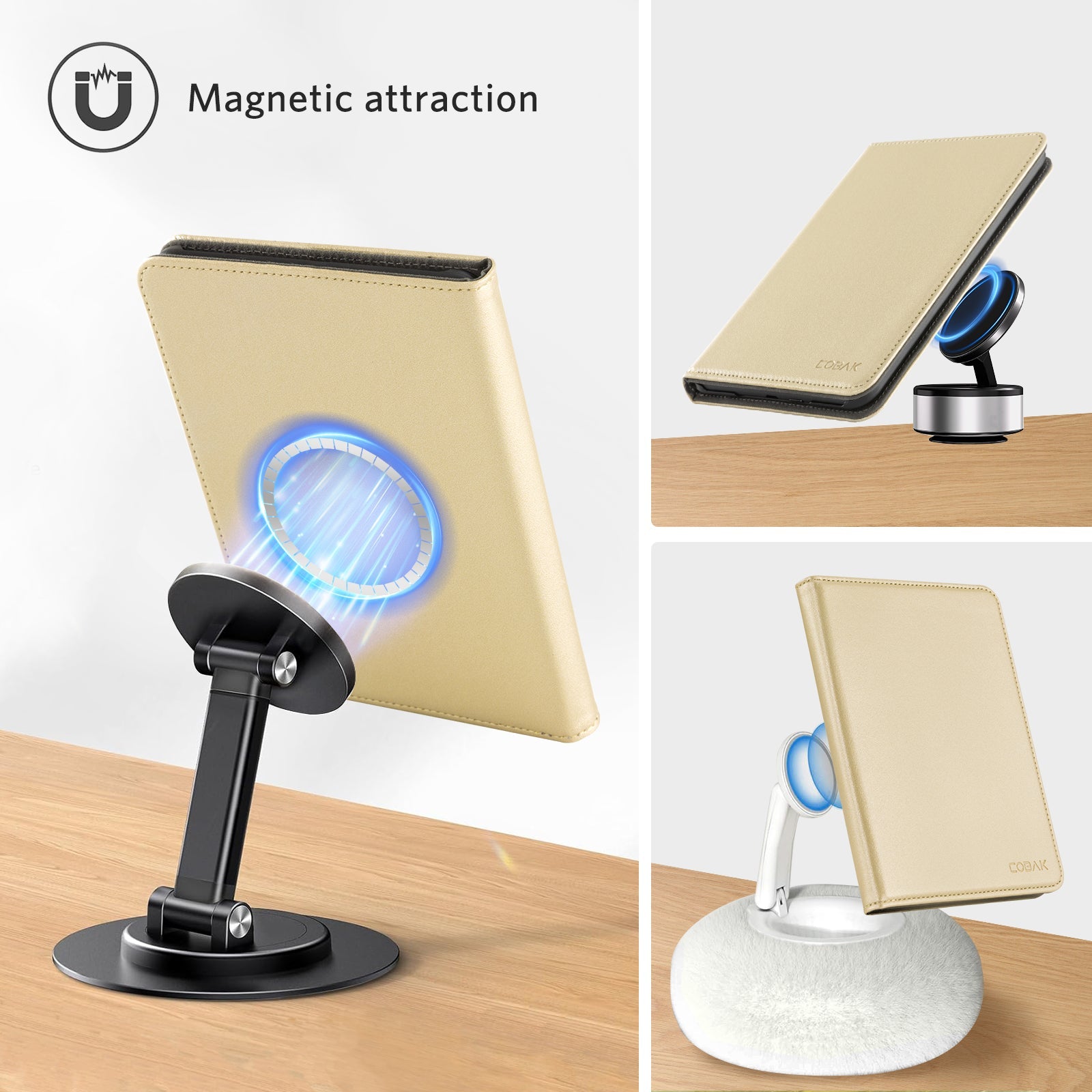 Kindle Paperwhite 12th Gen (2024 7 inch) stand Case#Color_Pearlescent Gold