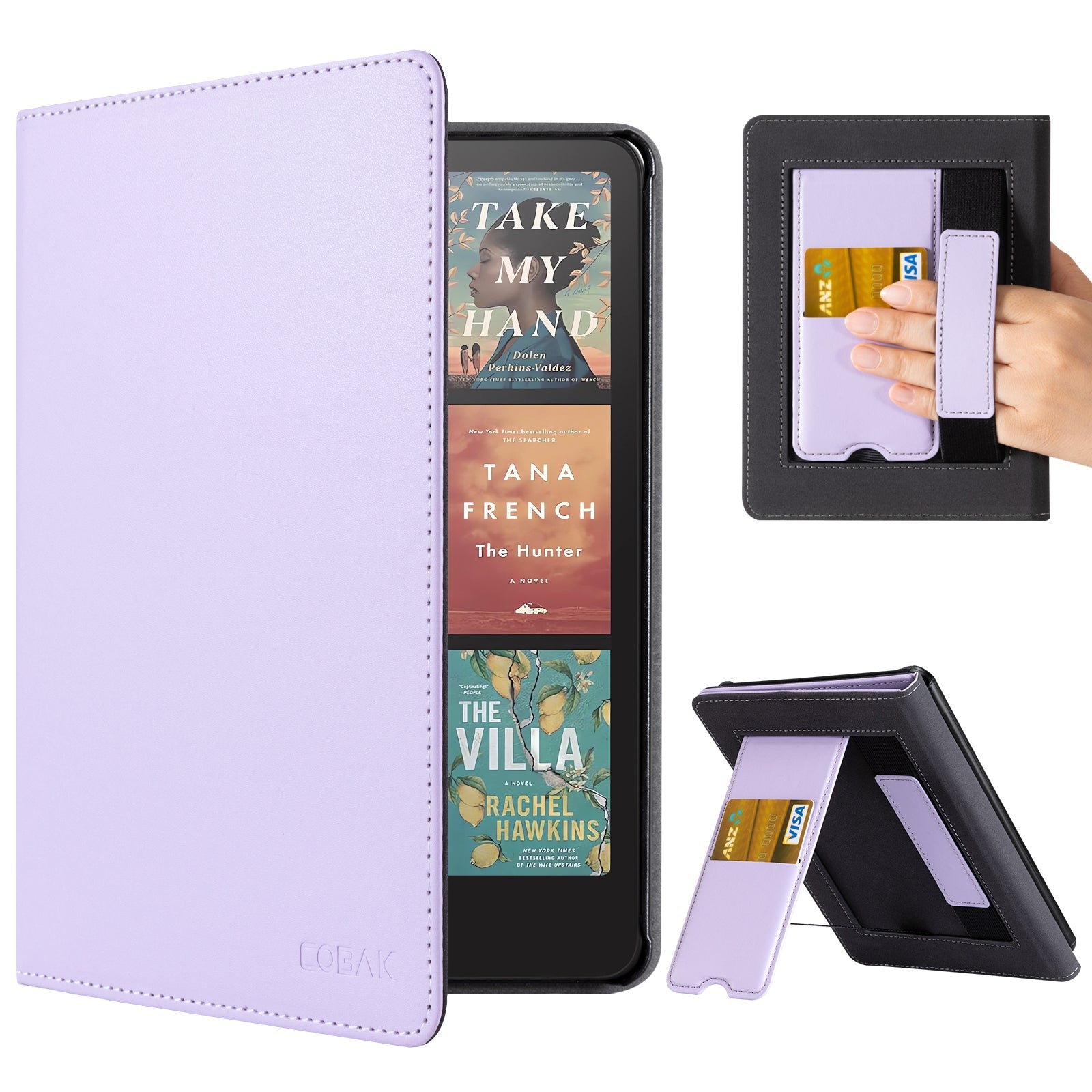 Kindle Paperwhite 12th Gen (2024 7 inch) stand Case#Color_Purple
