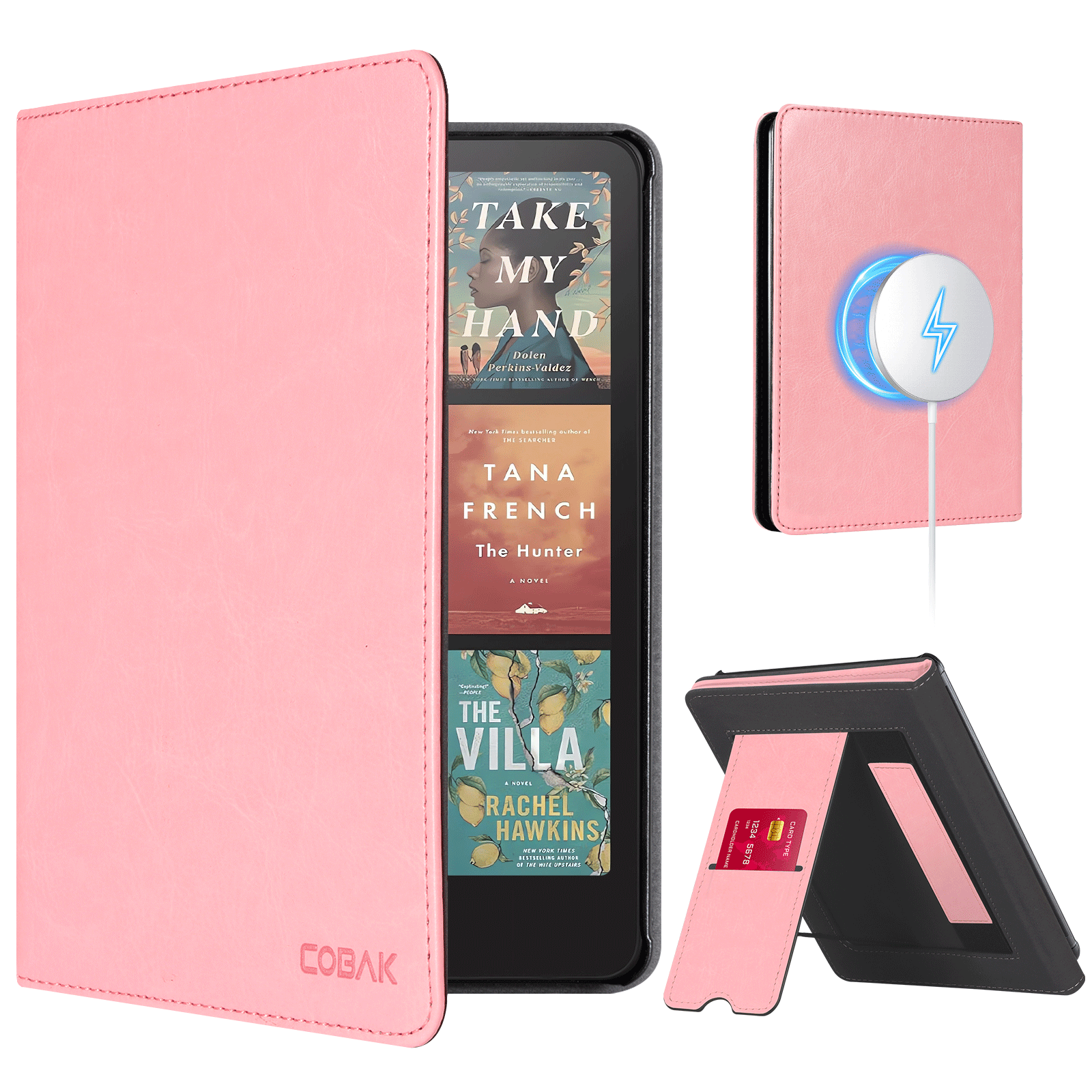 Kindle Paperwhite 12th Gen (2024 7 inch) stand Case#Color_R64 Pink