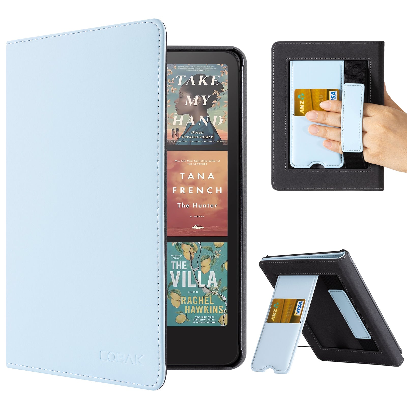 Kindle Paperwhite 12th Gen (2024 7 inch) stand Case#Color_Sky Blue