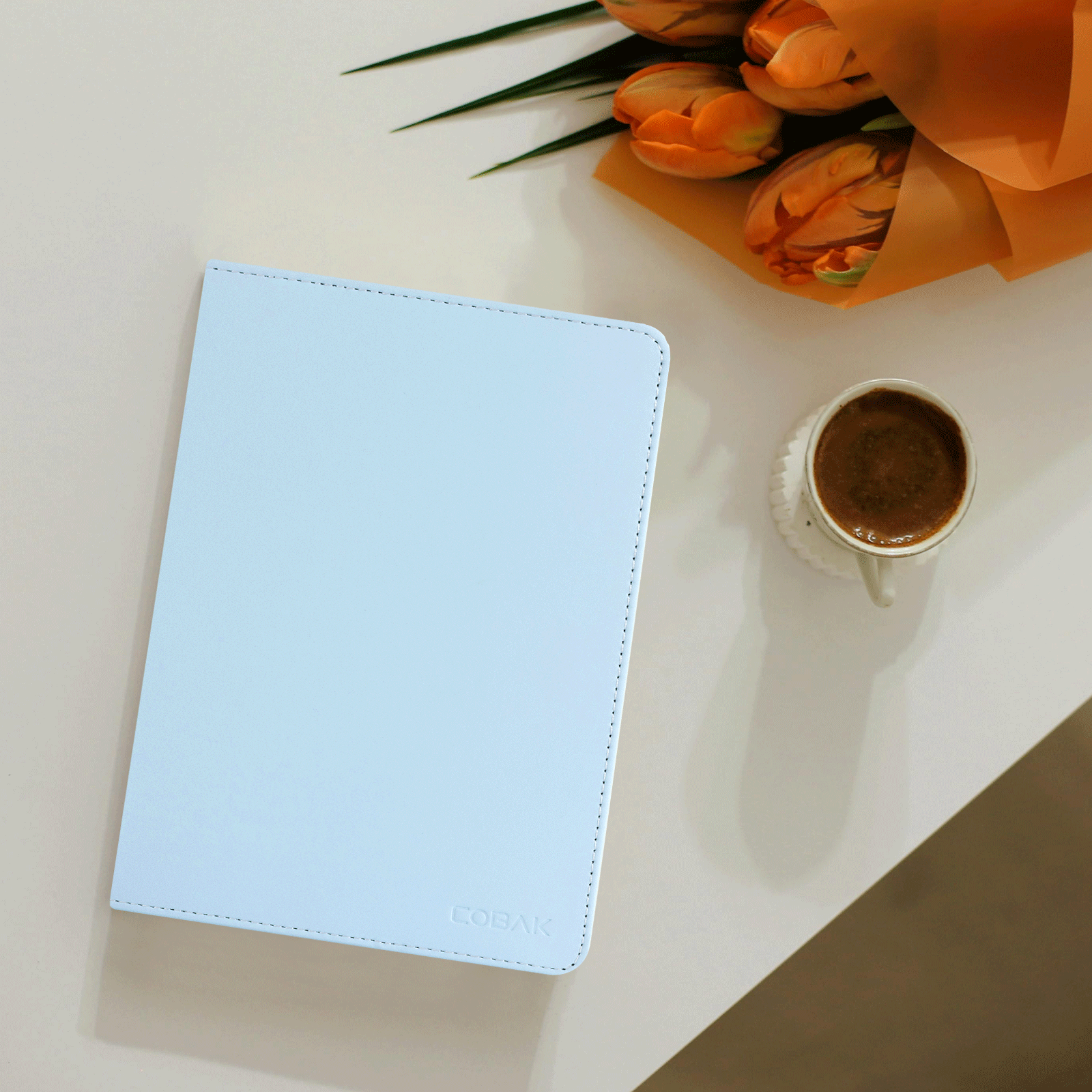 Kindle Paperwhite 12th Gen (2024 7 inch) stand Case#Color_Sky Blue