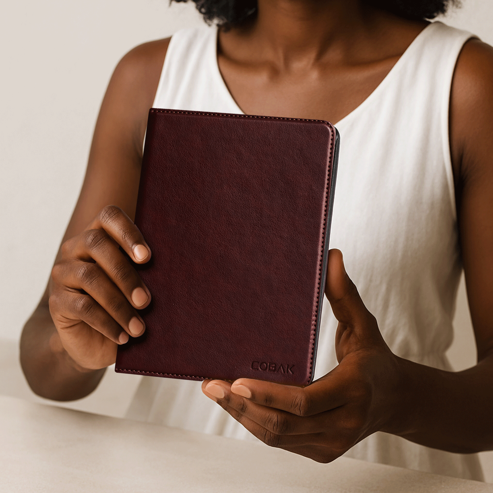 Kindle Paperwhite 12th Gen (2024 7 inch) stand Case#Color_Wine Red