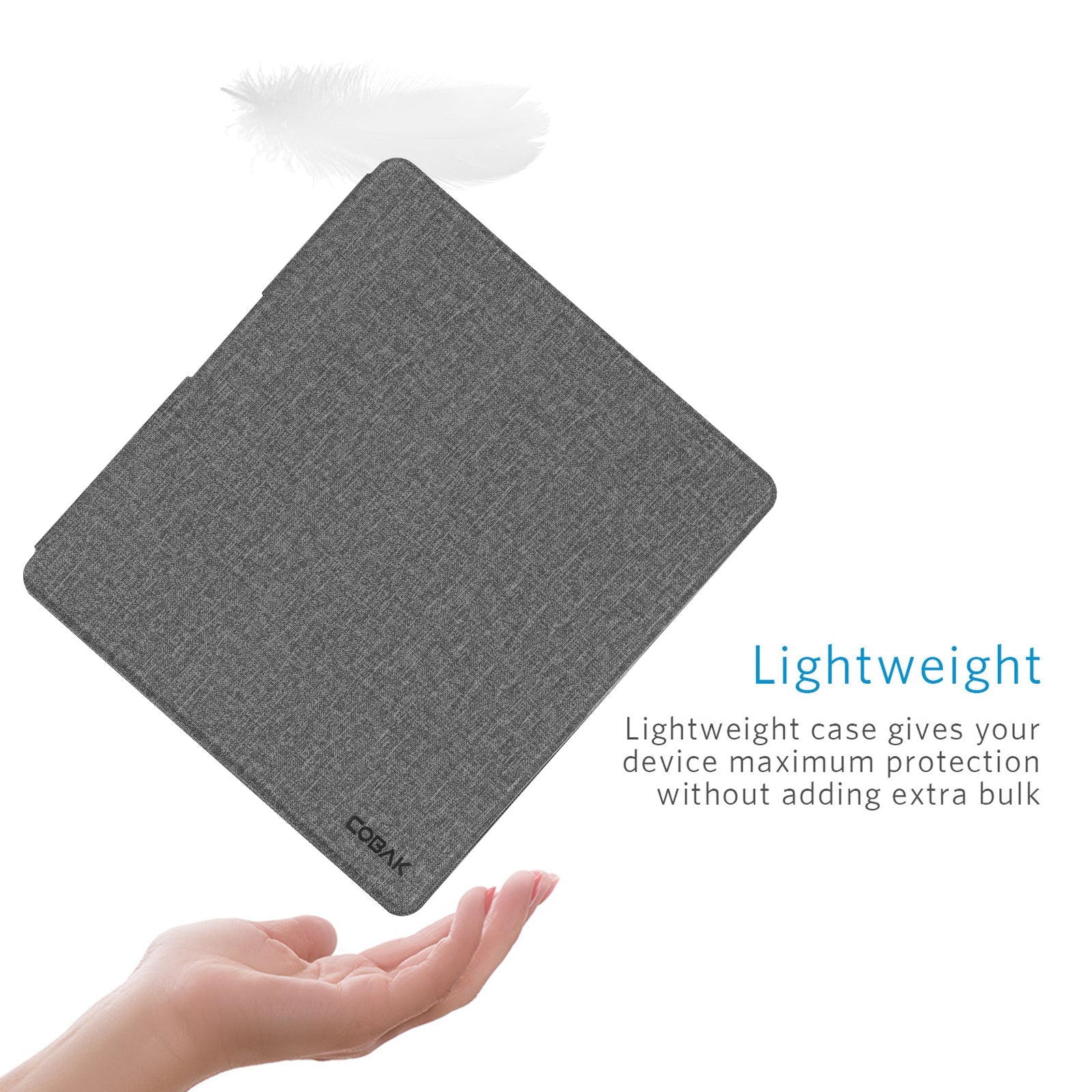 Kindle Scribe (2022/2024 10.2 INCH) Basic Case#Color_Fabric Gray