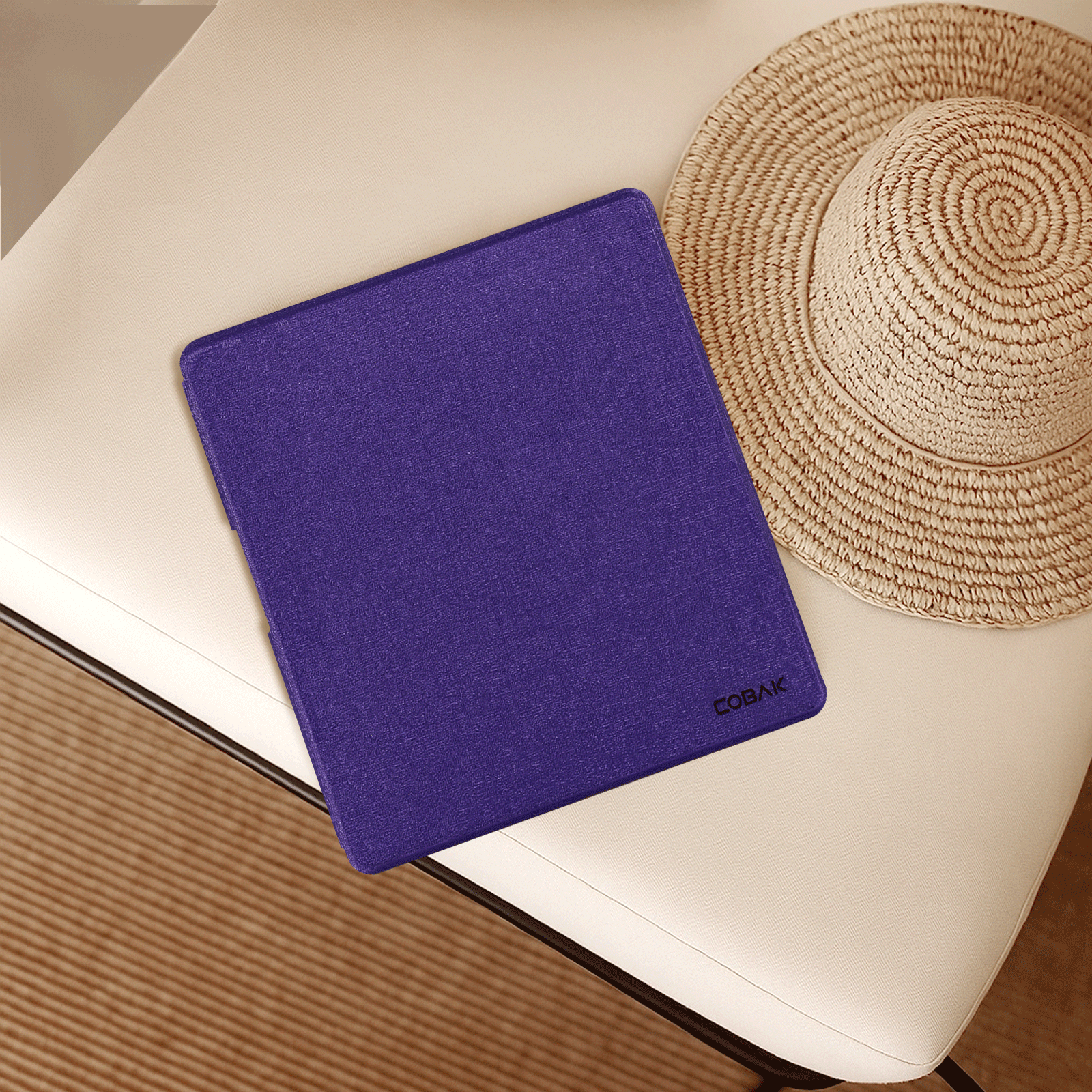 Kindle Scribe (2022/2024 10.2 INCH) Basic Case#Color_Fabric Purple