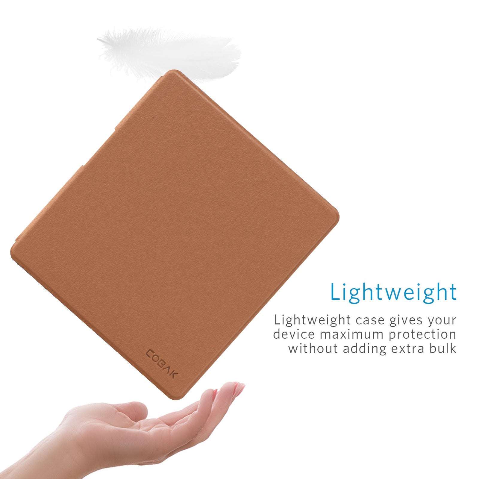 Kindle Scribe (2022/2024 10.2 INCH) Basic Case#Color_Lychee Brown