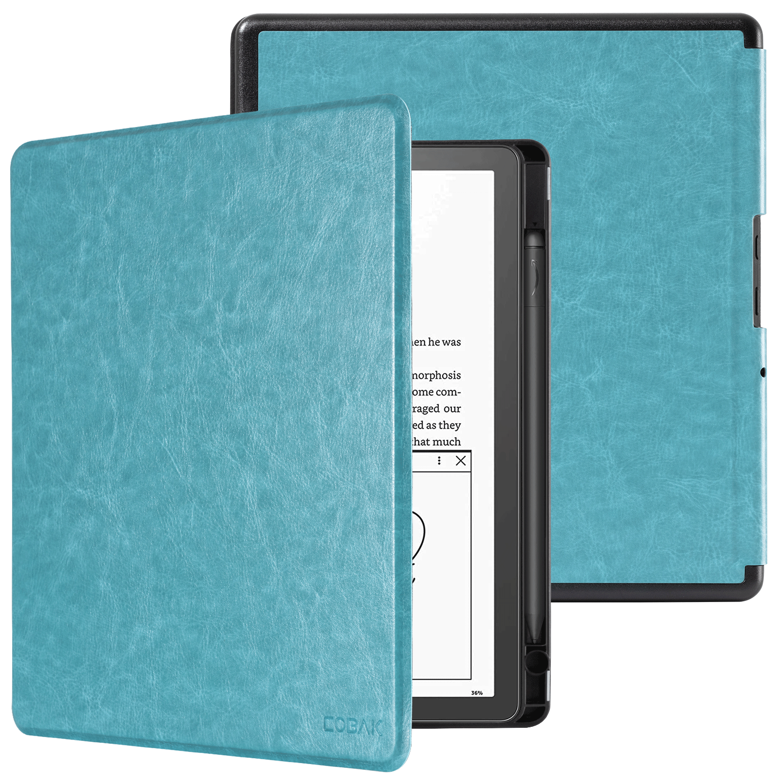 Kindle Scribe (2022/2024 10.2 INCH) Basic Case#Color_Mint Green