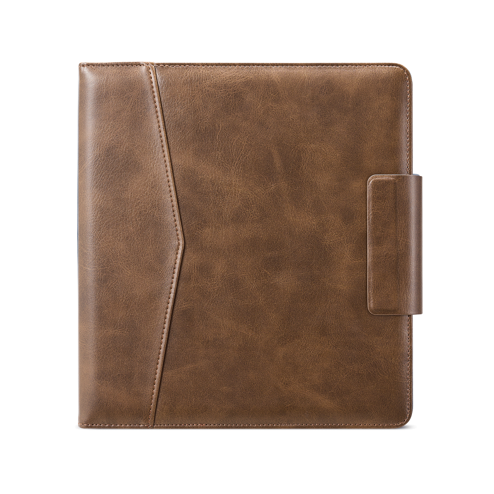 Kindle Scribe (2022/2024 10.2 Inch) Folio Case#Color_Cowhide Brown