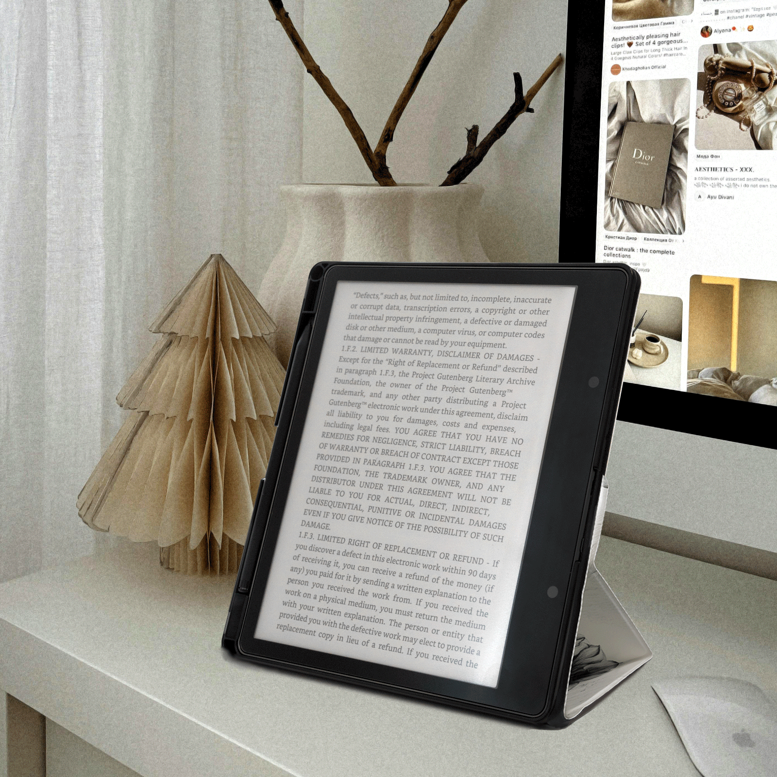 Eden Ink Kindle Scribe 10.2 Inch Folio Case