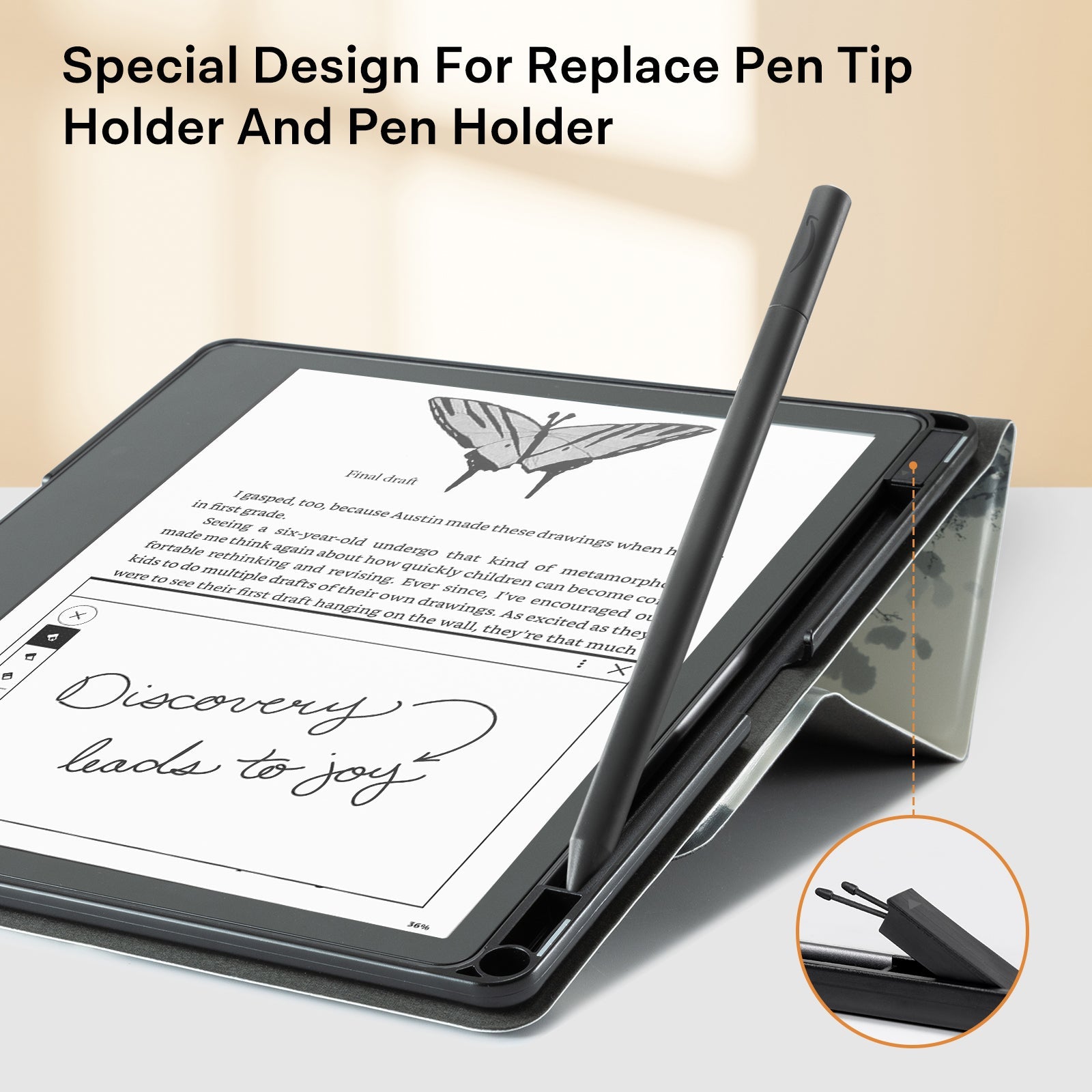 Mountain Ink Mountain Kindle Scribe 10.2 Inch Folio Case