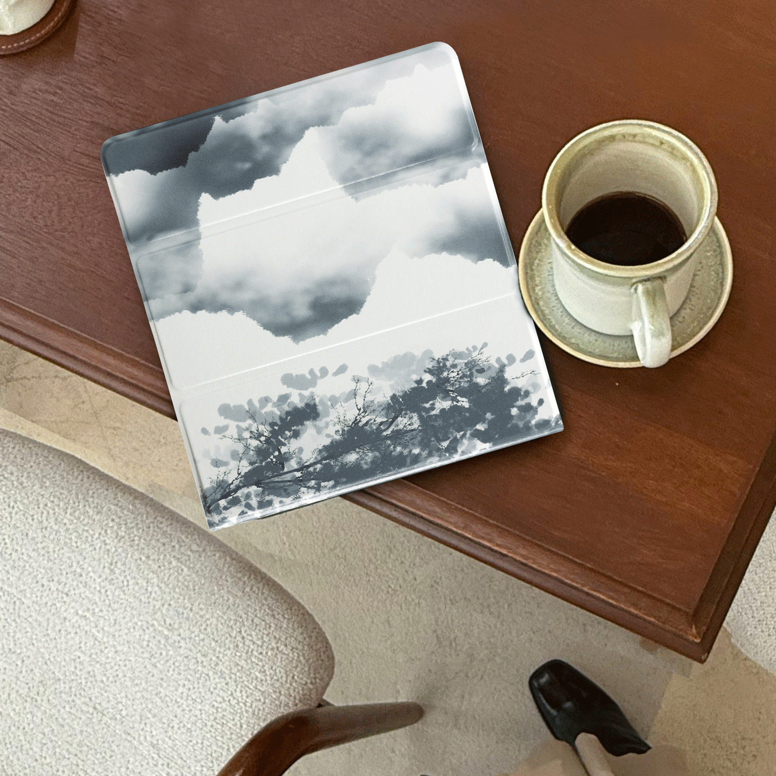 Mountain Ink Mountain Kindle Scribe 10.2 Inch Folio Case