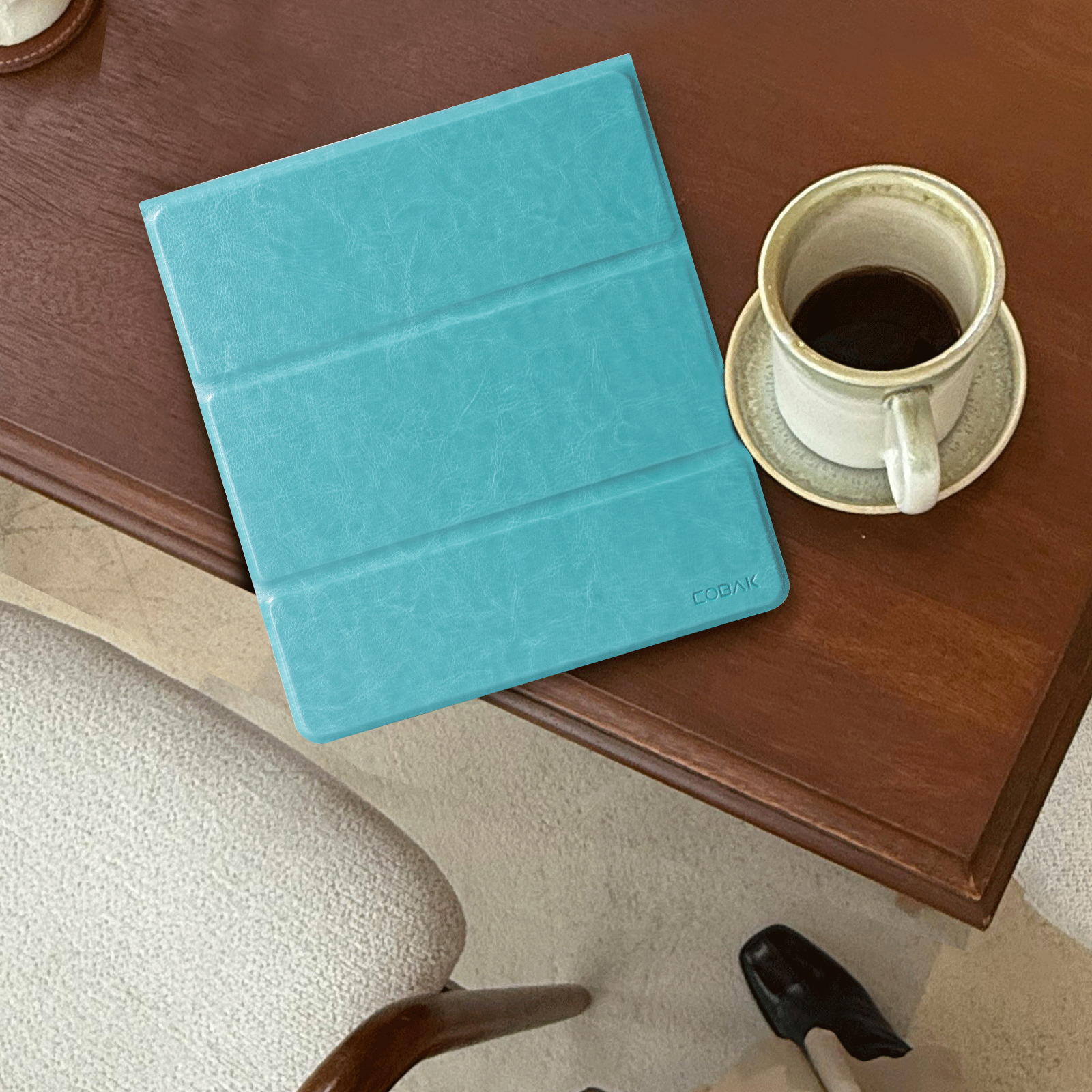 Kindle Scribe (2022/2024 10.2 Inch) tri-fold Stand#Color_Mint Green