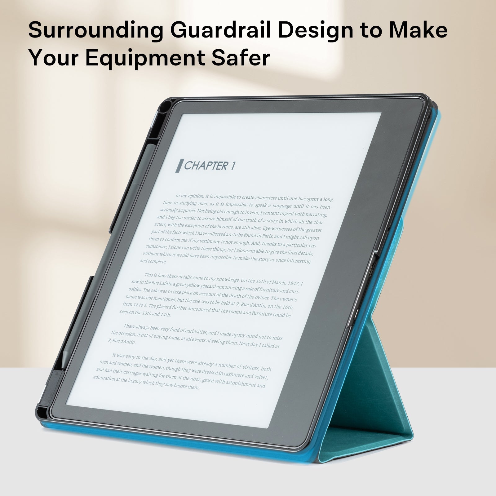 Kindle Scribe (2022/2024 10.2 Inch) tri-fold Stand#Color_Mint Green