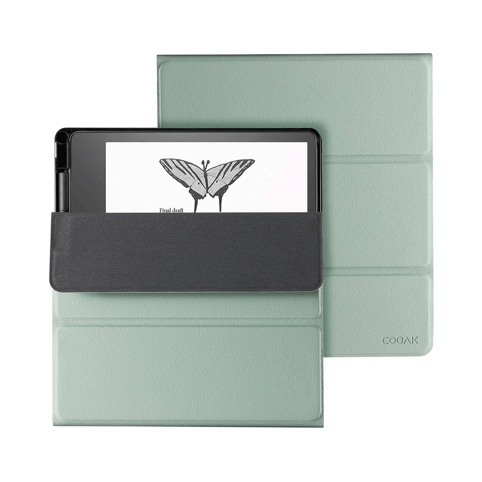 Kindle Scribe (2022/2024 10.2 Inch) tri-fold Stand#Color_Sage Green