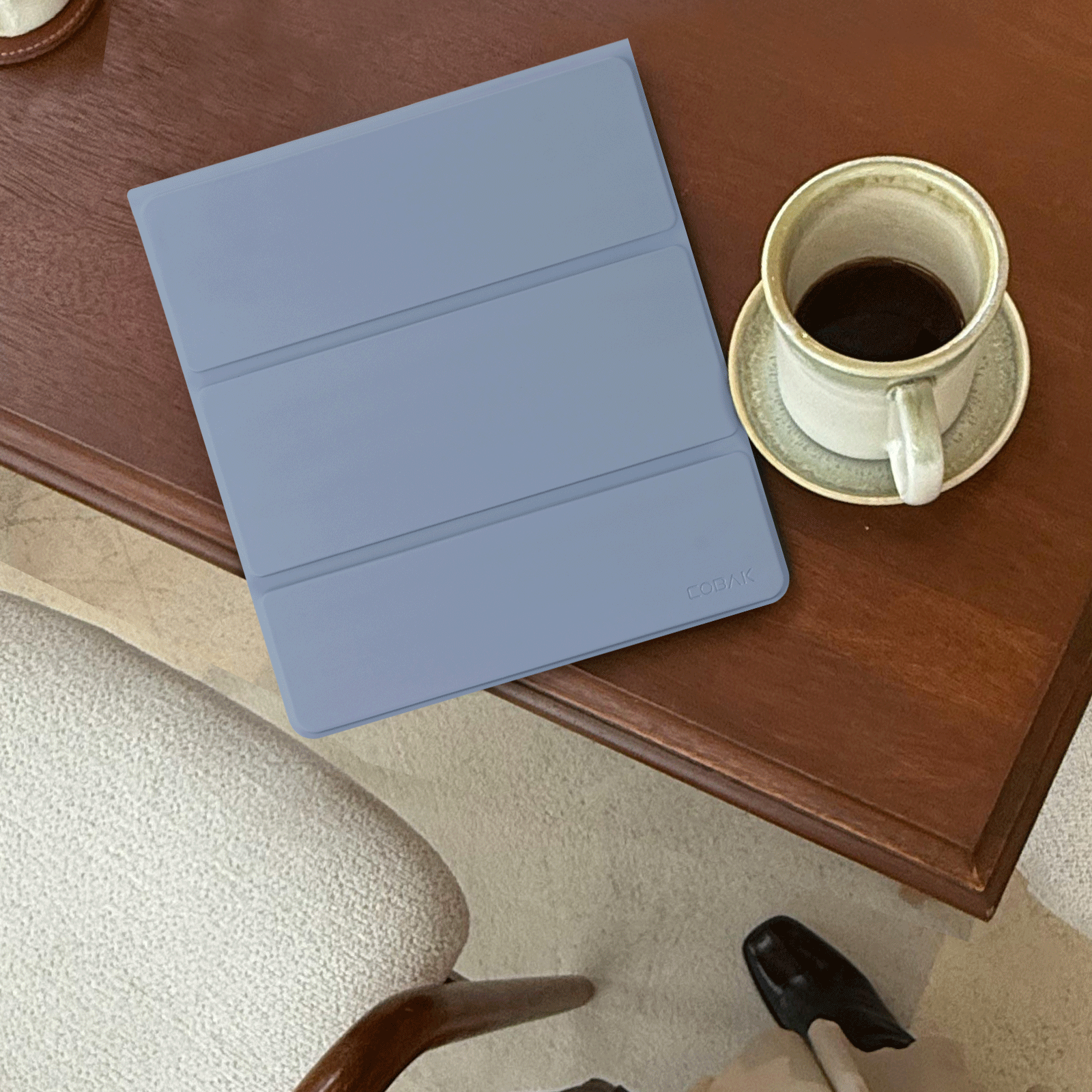 Kindle Scribe (2022/2024 10.2 Inch) tri-fold Stand#Color_Skin Like Purple