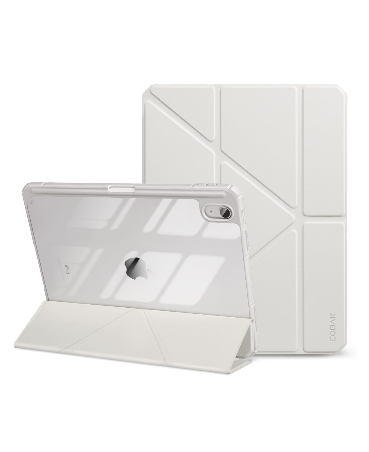 iPad 11th Gen (A16) 11" (2025) & 10th Gen 10.9" (2022) Case With Magnetic Stand#Color_Light Gray