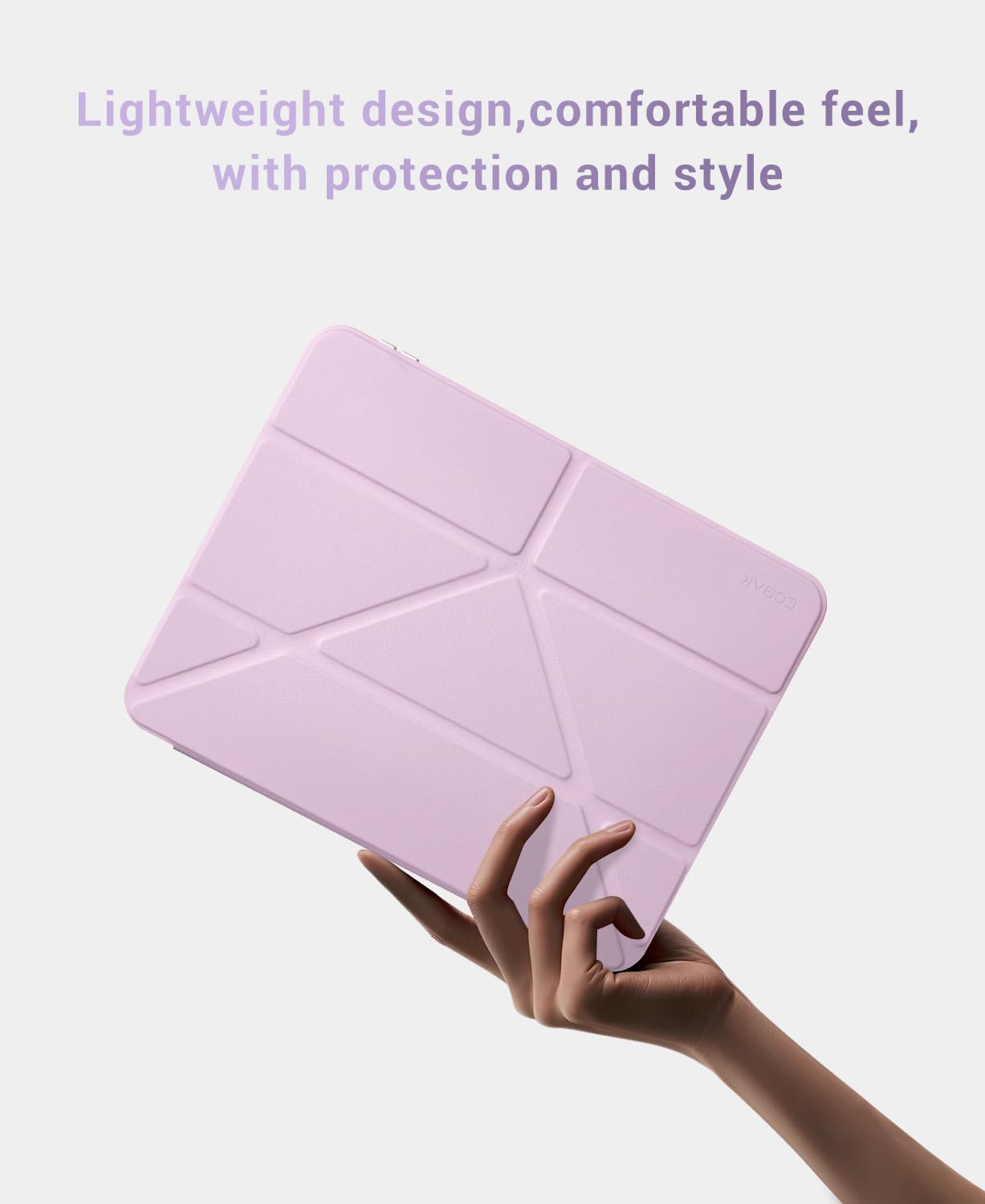 iPad 11th Gen (A16) 11" (2025) & 10th Gen 10.9" (2022) Case With Magnetic Stand#Color_Purple Glitter