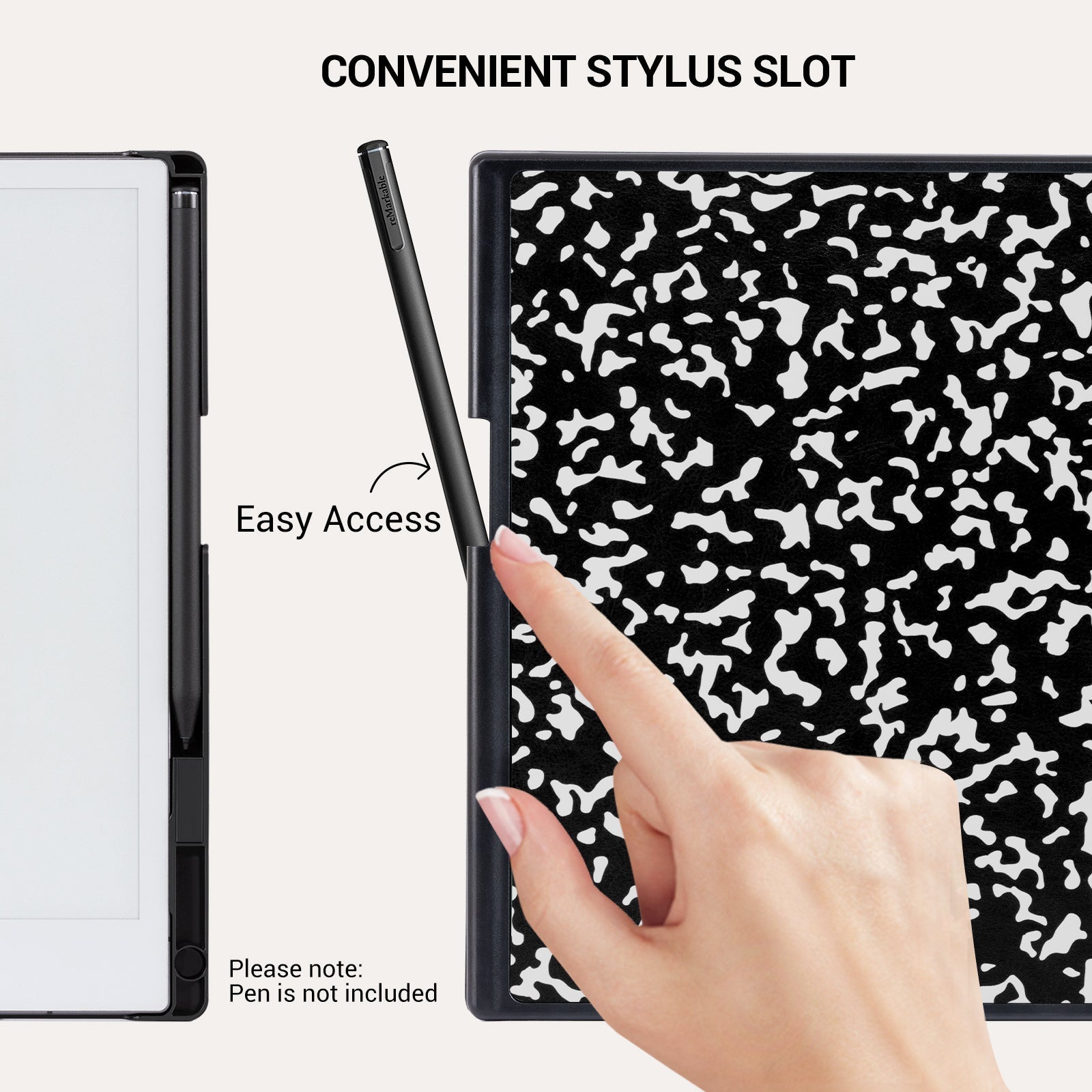 Recreate Black Notebook reMarkable 2 Basic the classics#Color_Black Notes