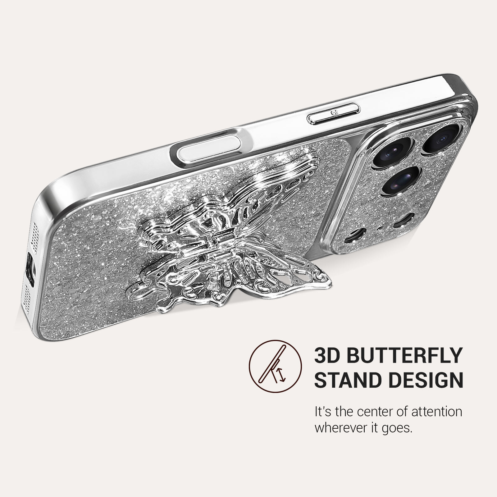 #Color_Silver Glitter