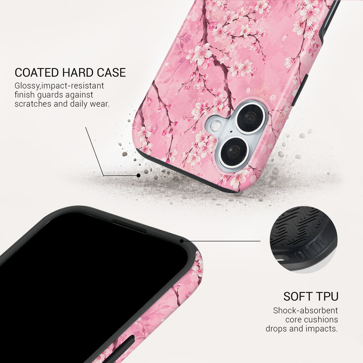 Sakura Tough Phone Case#DEVICE_iPhone 17