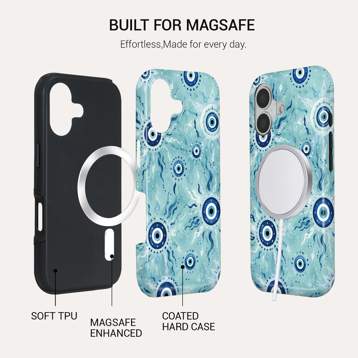 Evil Eye Tough Phone Case#DEVICE_iPhone 17