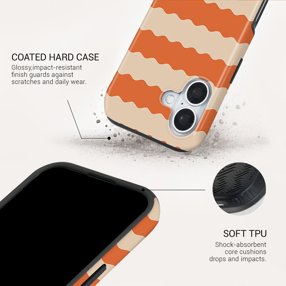 Heatwave Tough Phone Case#DEVICE_iPhone 17