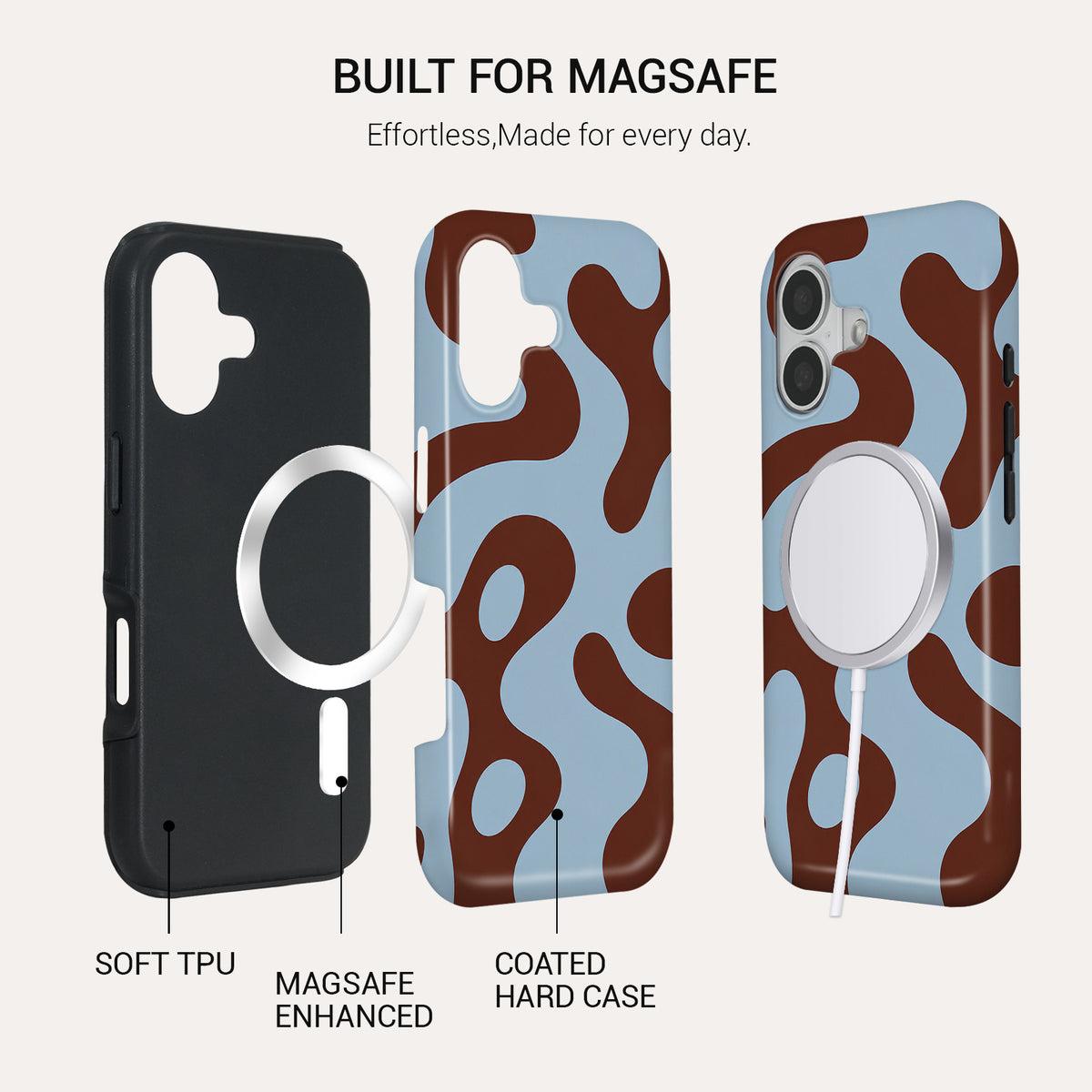 Mocha Melt Tough Phone Case#DEVICE_iPhone 17