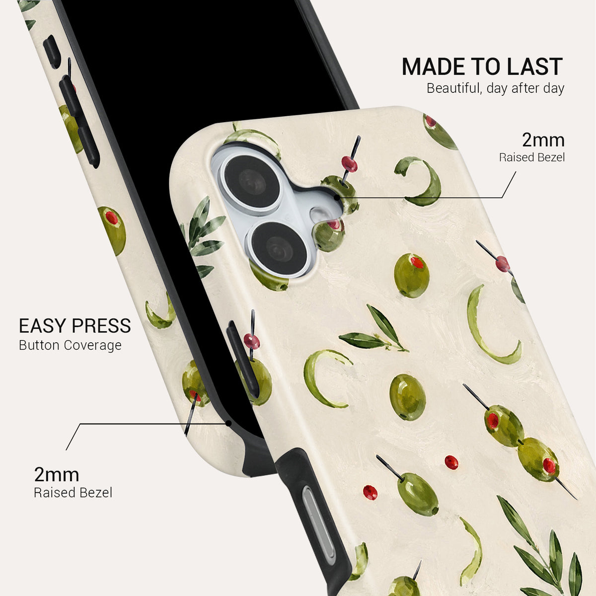 Olive You Tough Phone Case#DEVICE_iPhone 17