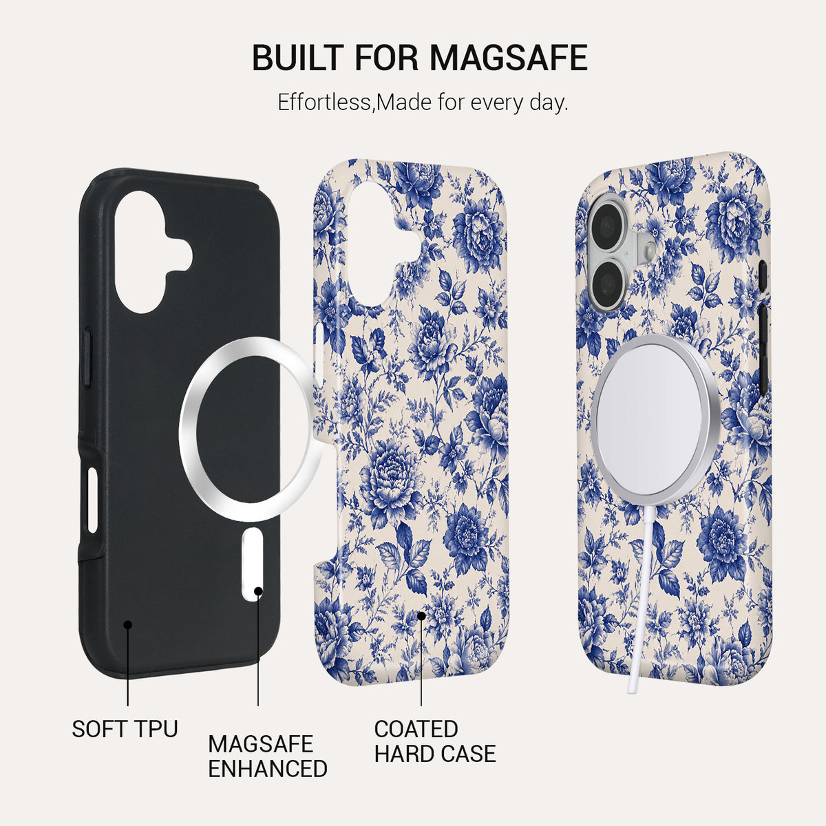 Porcelain Tough Phone Case#DEVICE_iPhone 17